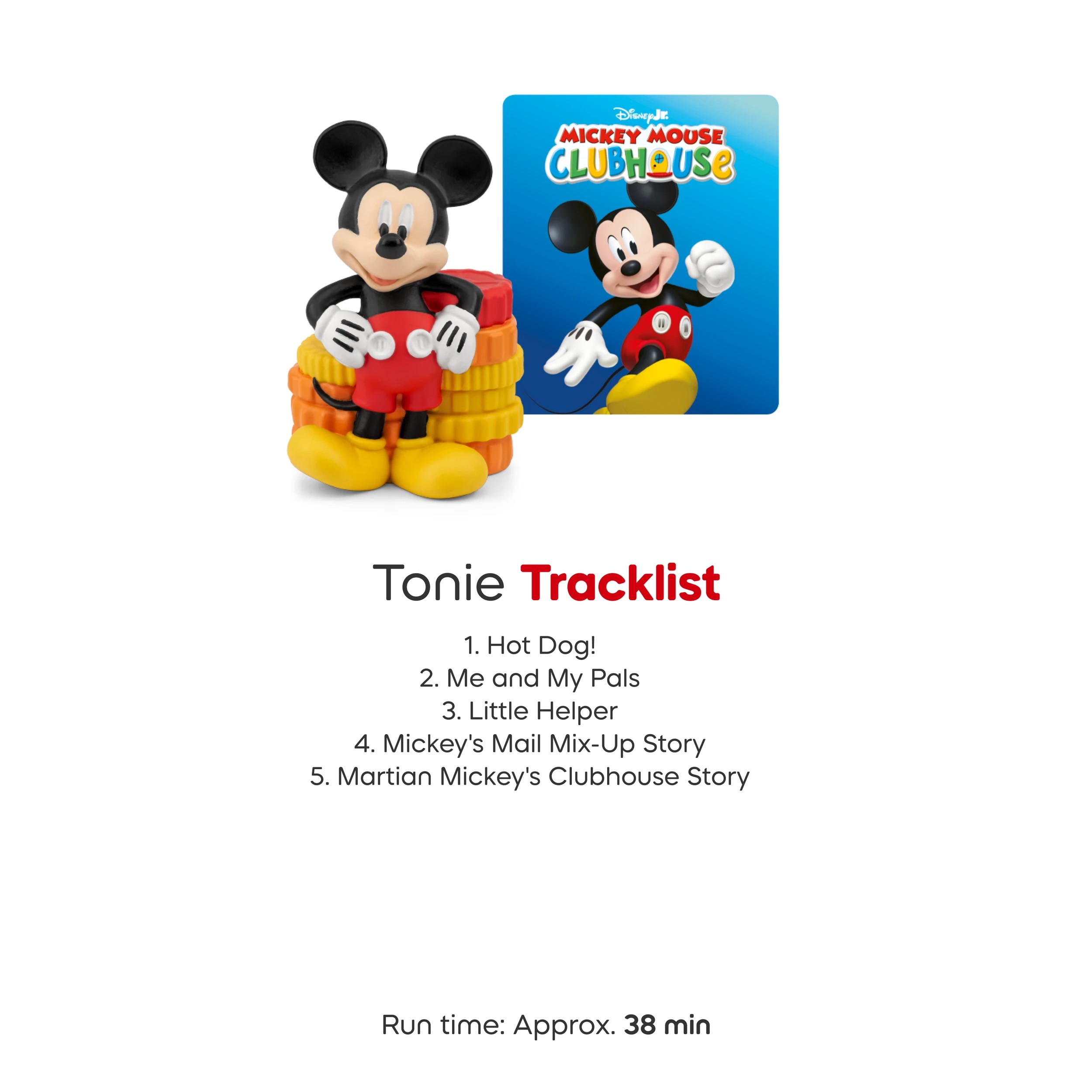 6 Tonies  Mickey Mouse Clubhouse - Mickey Tonie Audio Character - Multi, 6 of 7