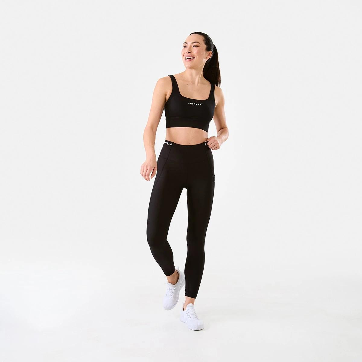 6 Everlast Womens Sculpt Leggings EVERLAST BLACK, 6 of 6