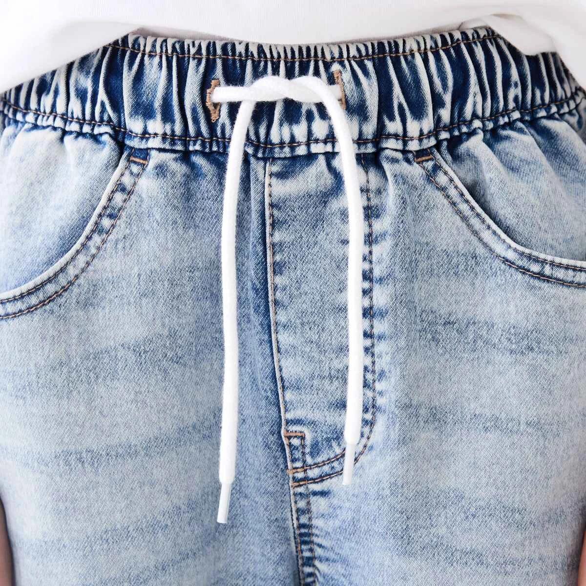 3 Light Wash Denim Joggers LIGHT WASH, 3 of 6