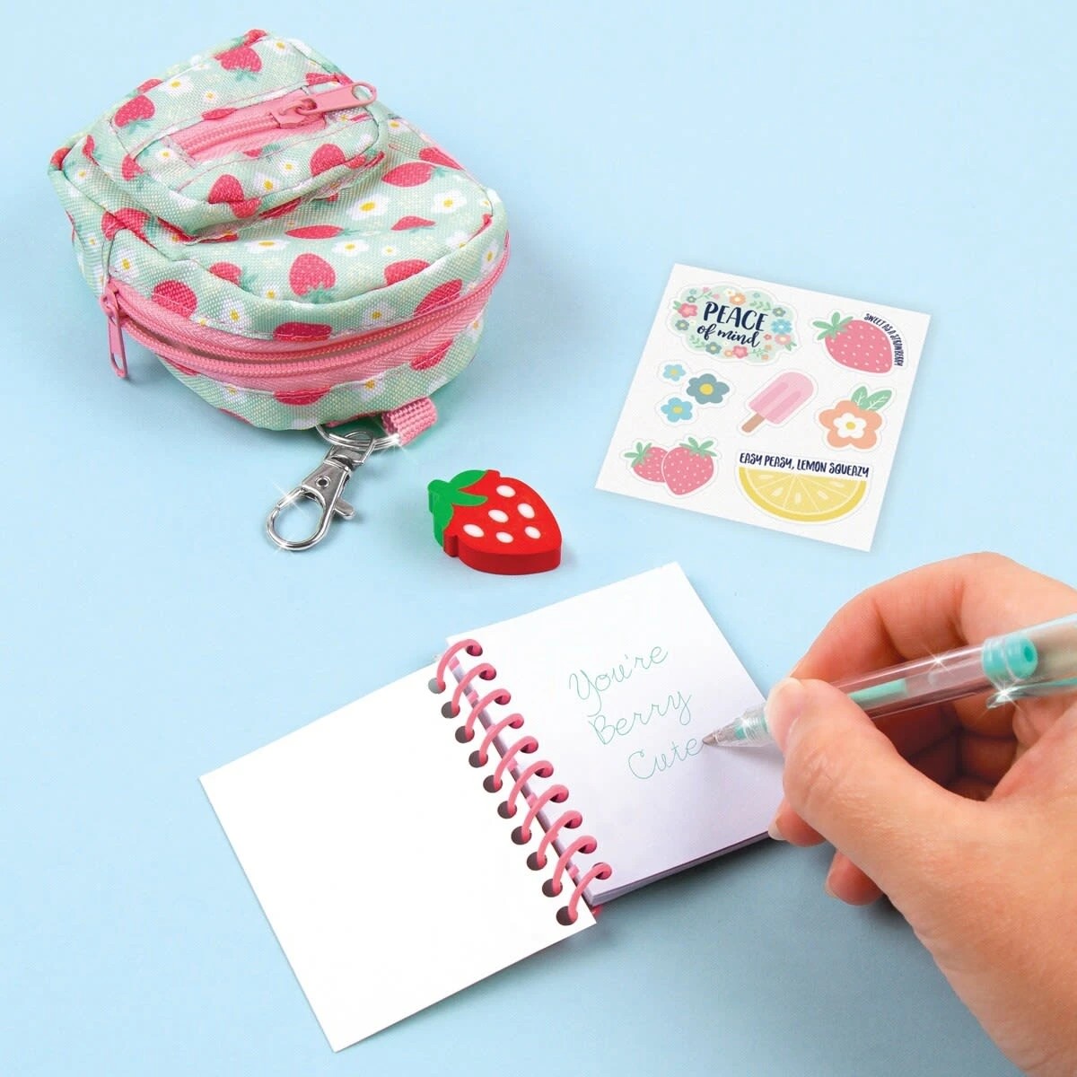 6 5 Piece Make It Real Three Cheers for Girls Mini Backpack with Stationery - Assorted, 6 of 9