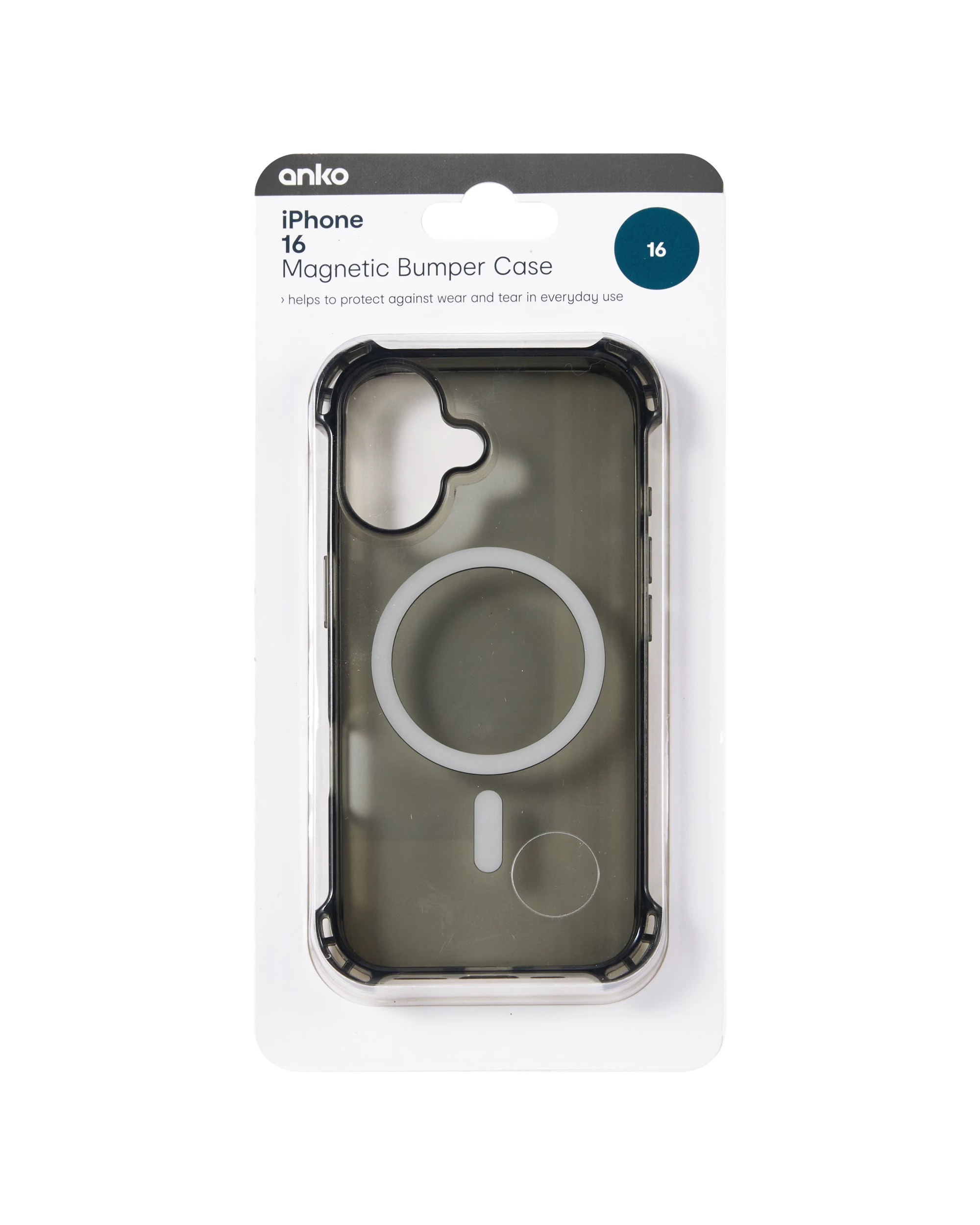 6 iPhone 16 Magnetic Bumper Case - Black, 6 of 6