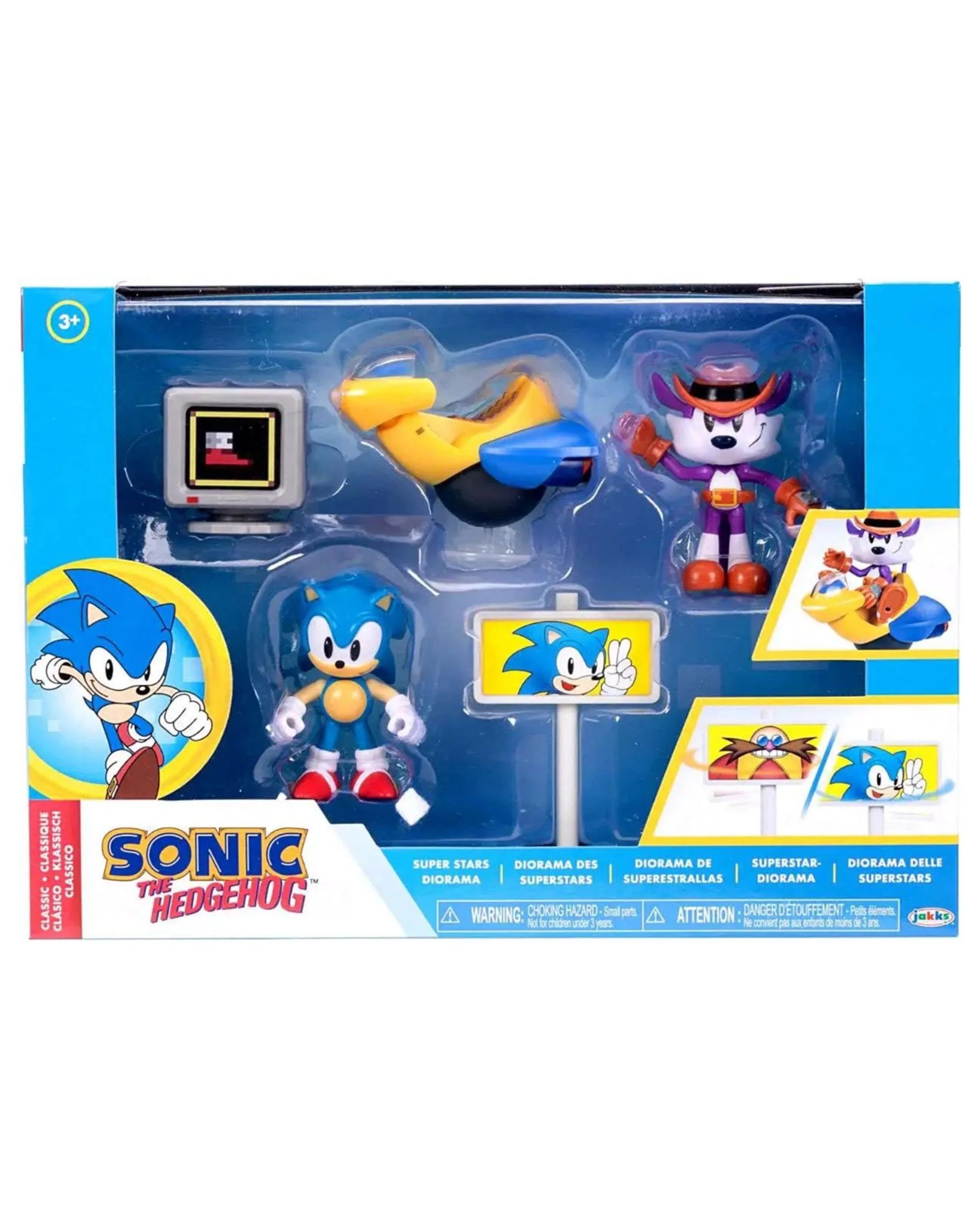 4 JAKKS Pacific Sonic the Hedgehog Super Stars Diorama 2.5 inch Figure Playset, 4 of 4