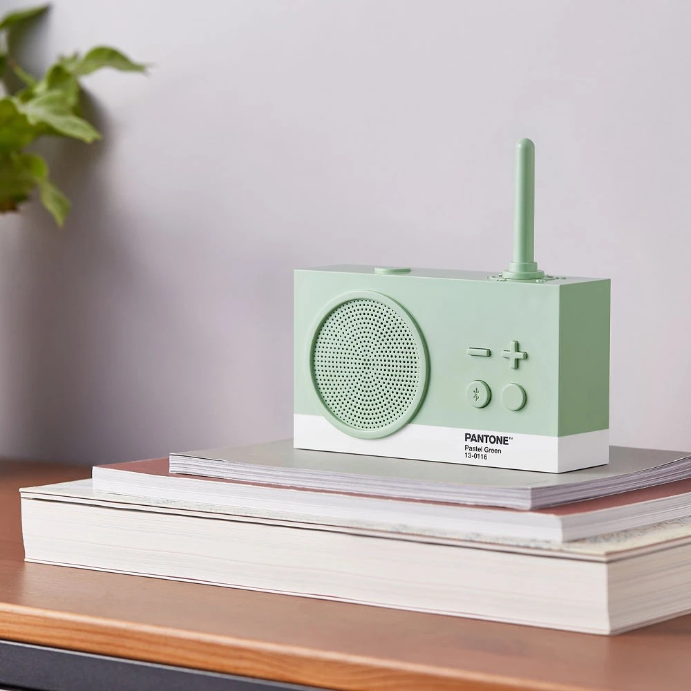 2 Lexon Thykho 3 Fm Radio & Bluetooth Speaker PANTONE - Green, 2 of 5