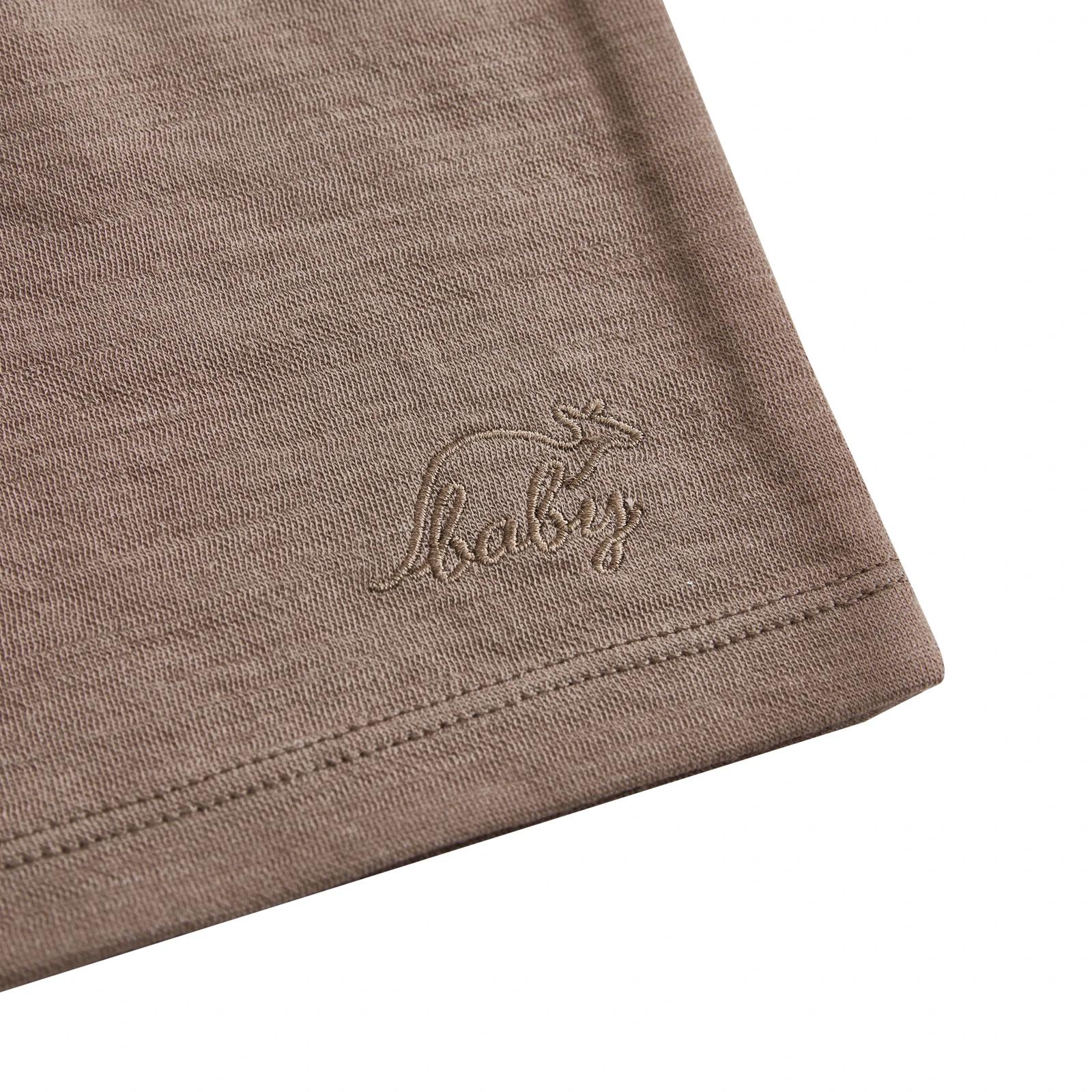 5 Merino Baby Australian Merino Wool Merino Vest- Brown Marle BROWN MARLE, 5 of 6