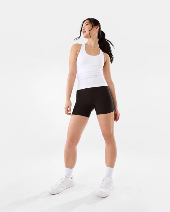 Active Womens Rib Bike Shorts