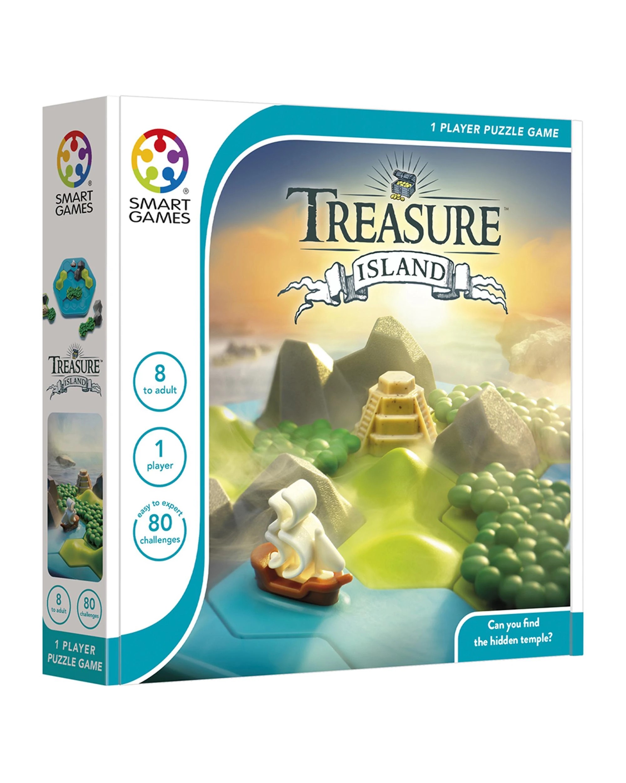 1 Treasure Island Puzzle Game, 1 of 3