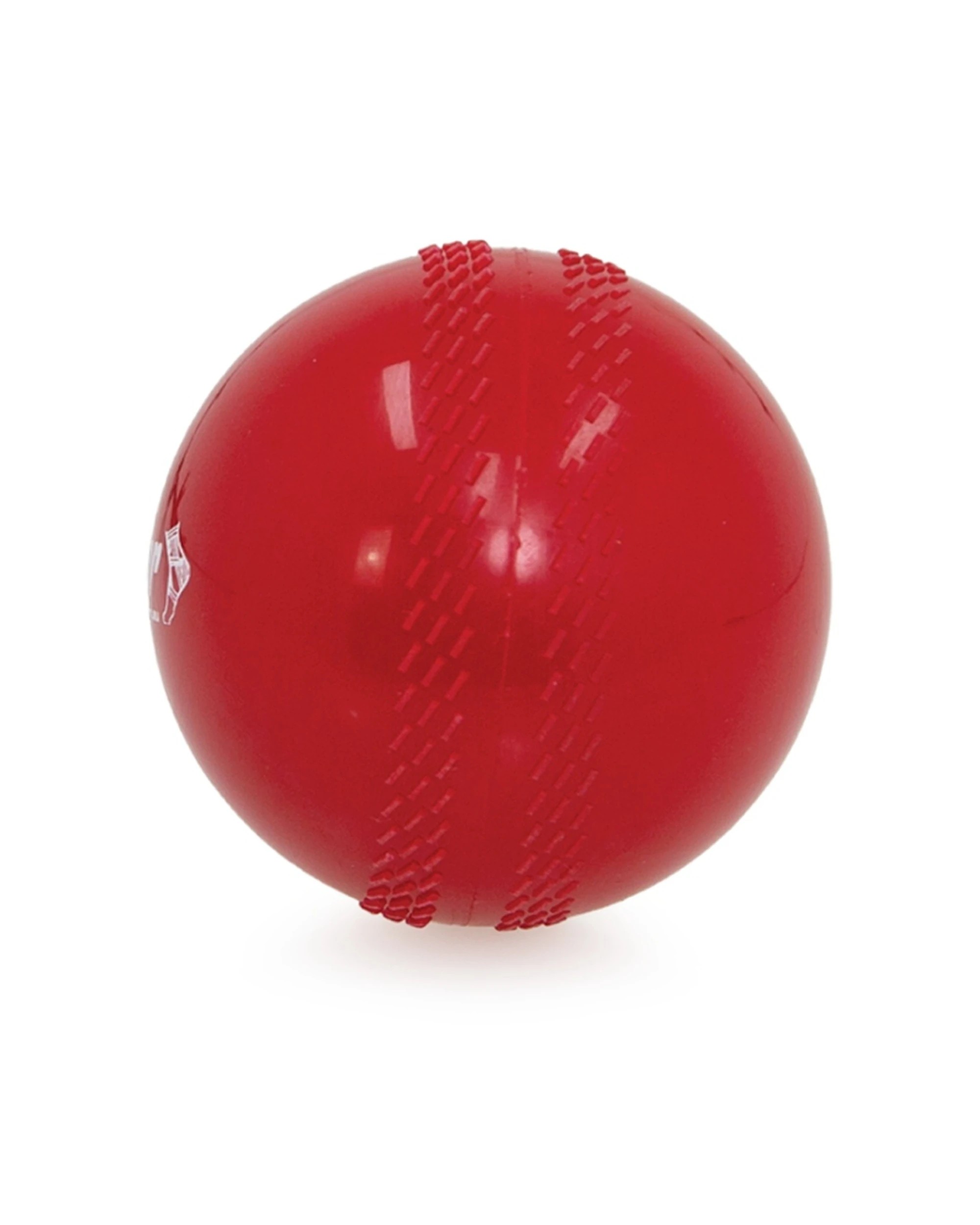 3 Victor Cricket Ball Plastic Soft Material Suitable For Young Players - Red, 3 of 3