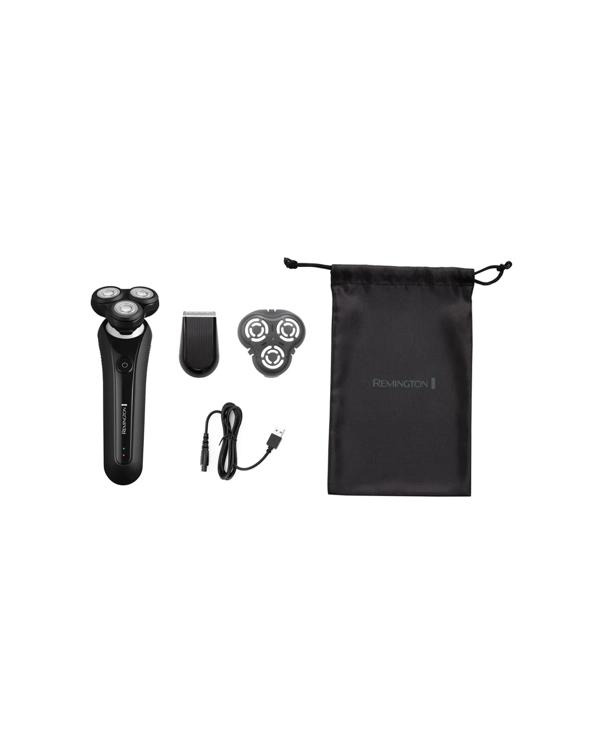3 Remington XR1750AU Limitless X5 Rotary Shaver Hair Trimmer - Black, 3 of 4