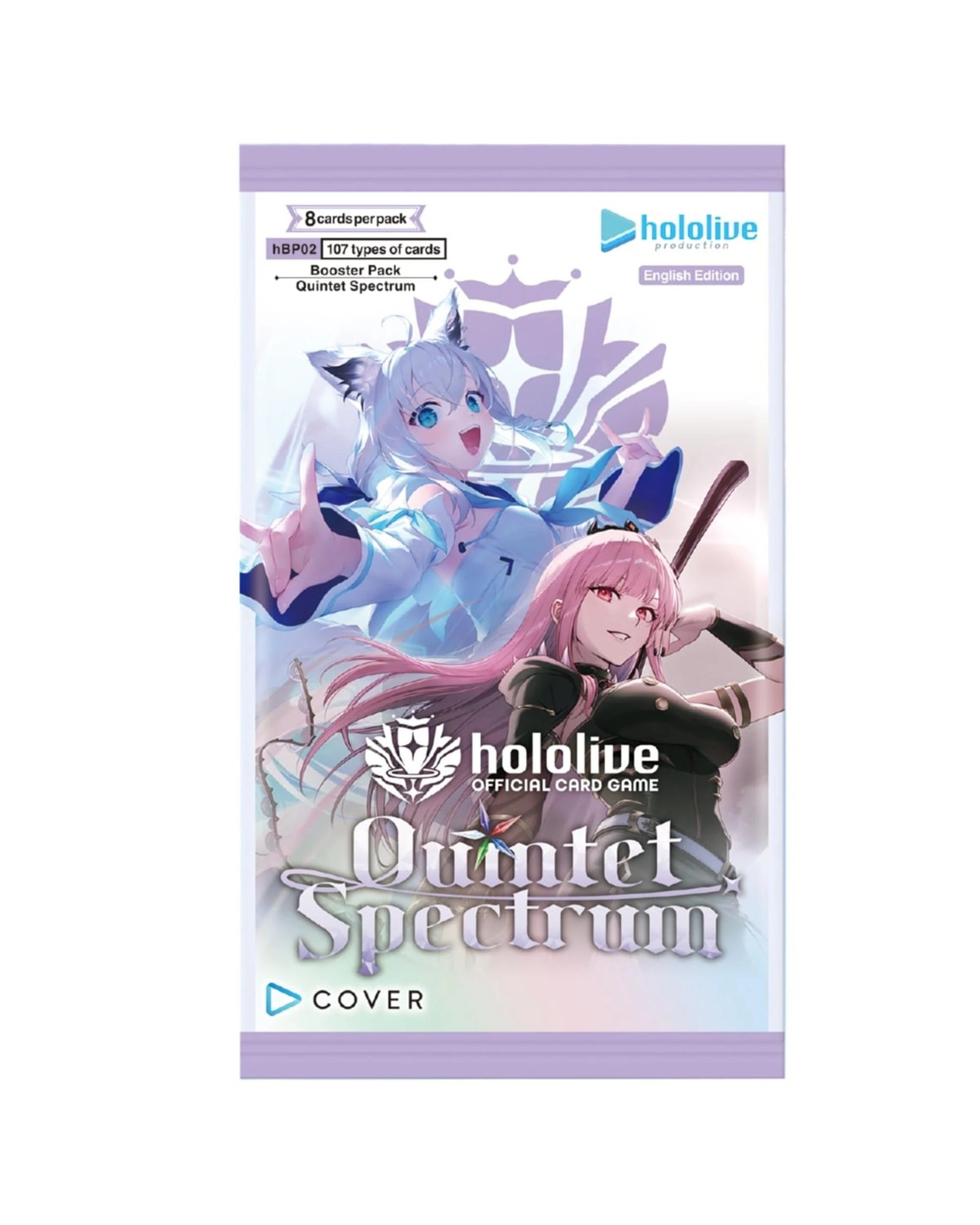 2 Hololive Official Card Game: Quintet Spectrum Booster Box, 2 of 2