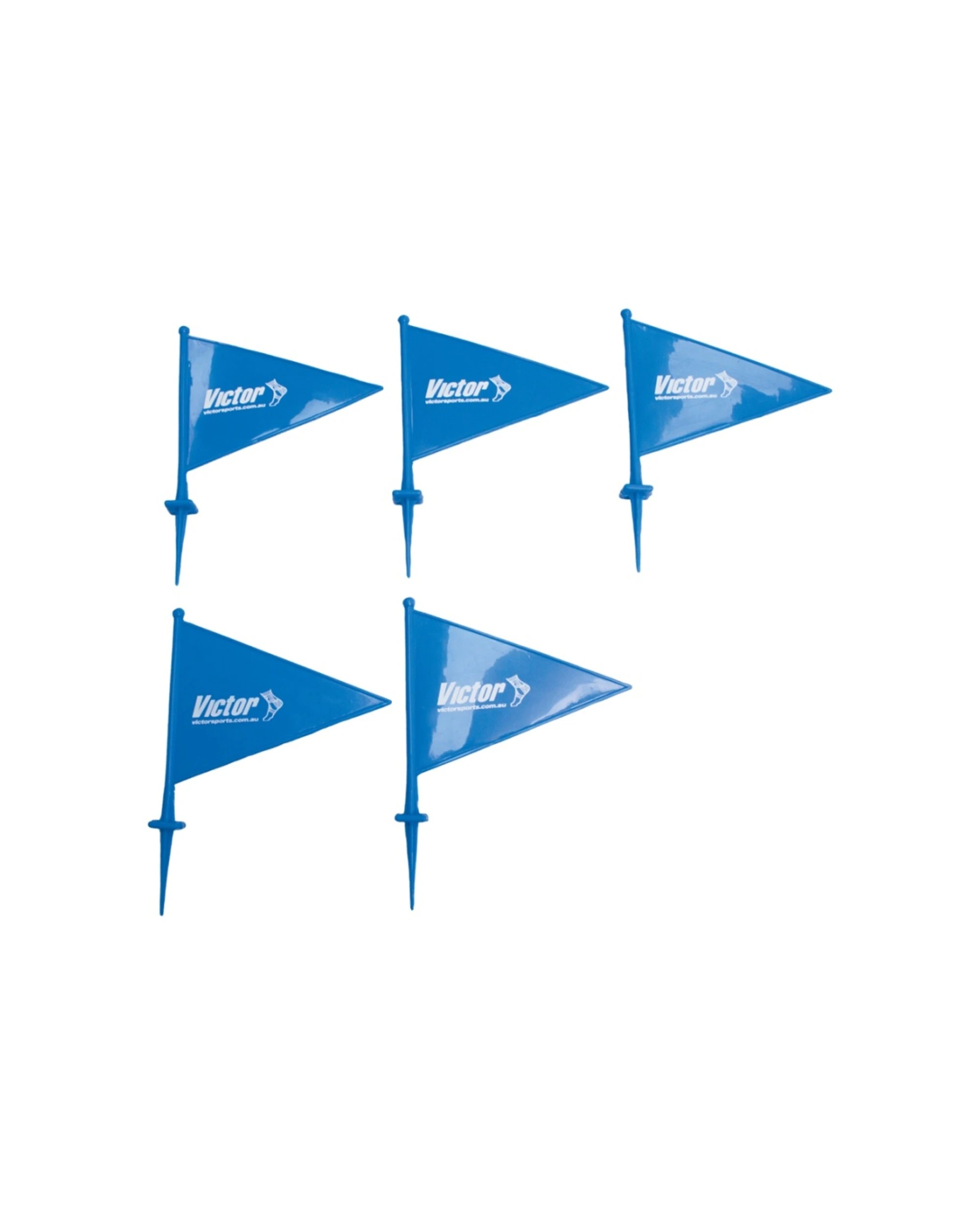 6 Victor Sports 20pc Field Marker Flag Durable Plastic PVC Set - Multi, 6 of 7