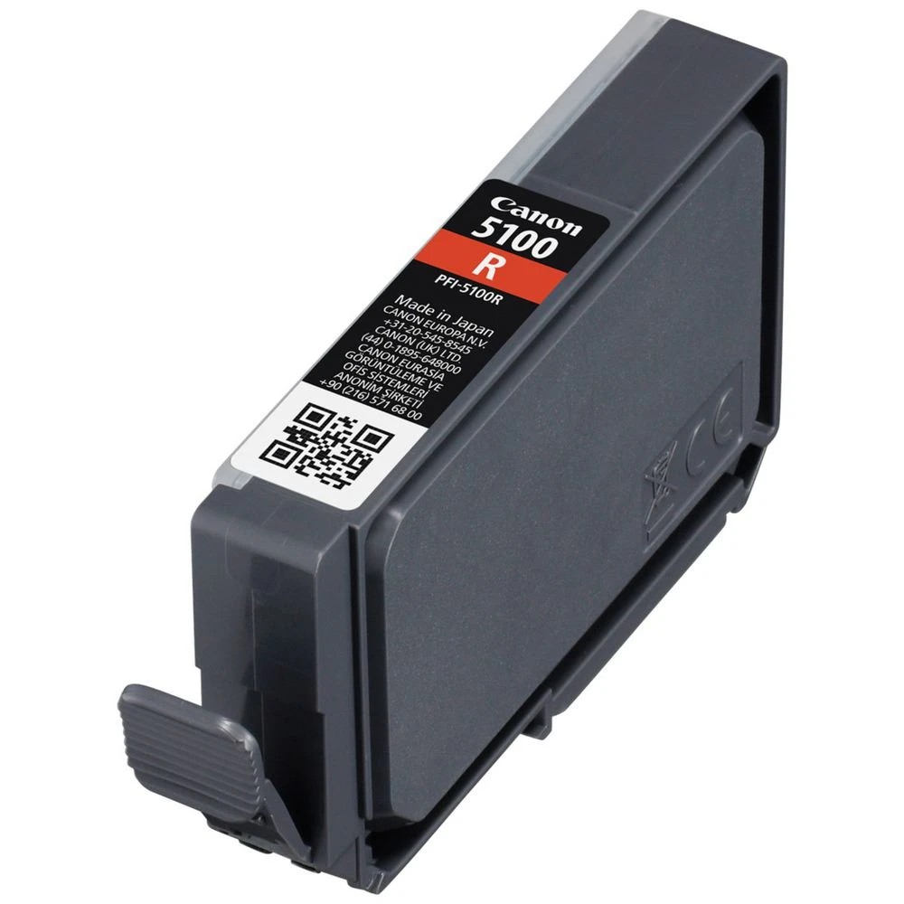 3 Canon PFI-5100 Red Ink, 3 of 3