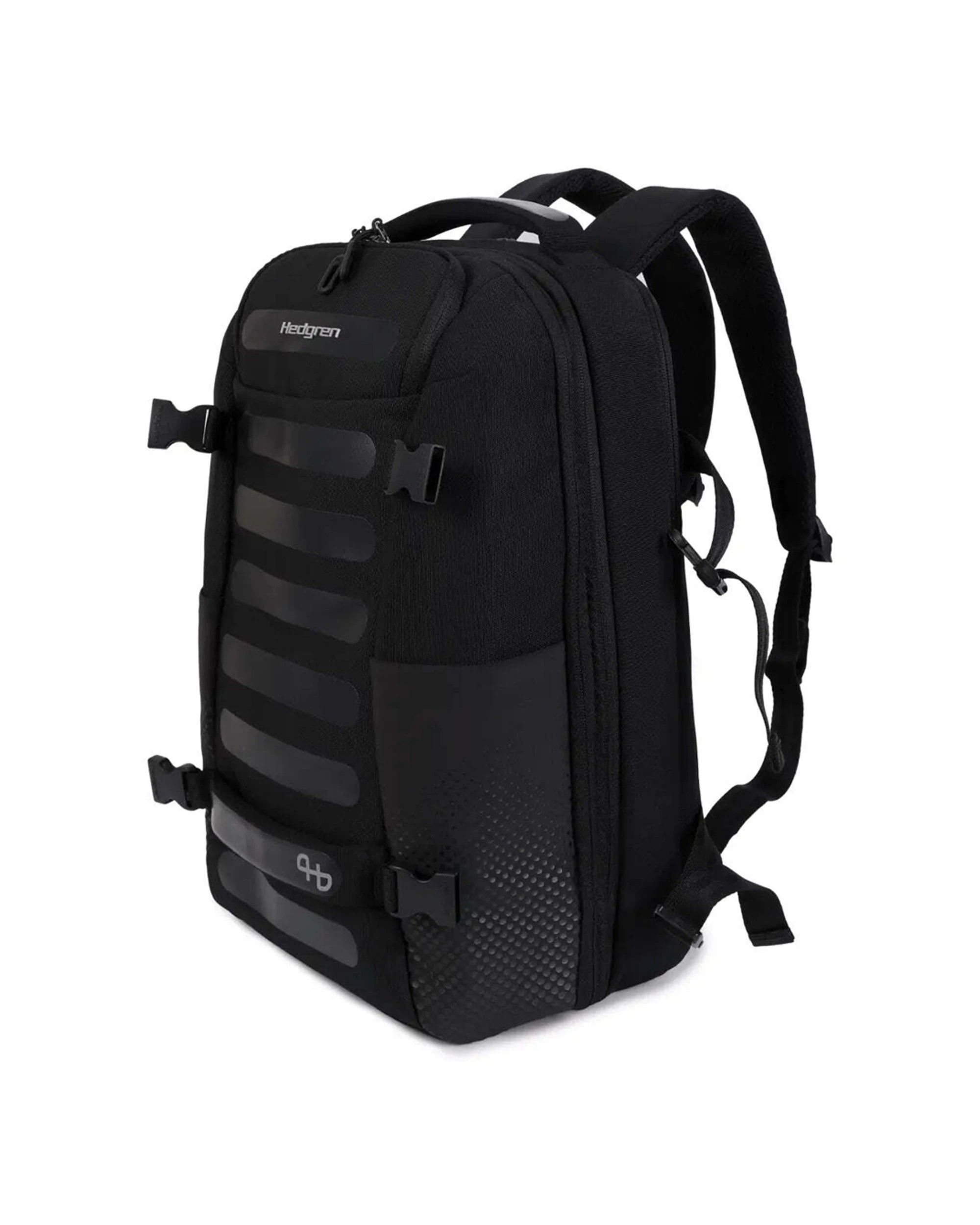 4 Hedgren TRIP M Expandable 15.6in Laptop Travel Backpack With RFID Raincover - Black, 4 of 7