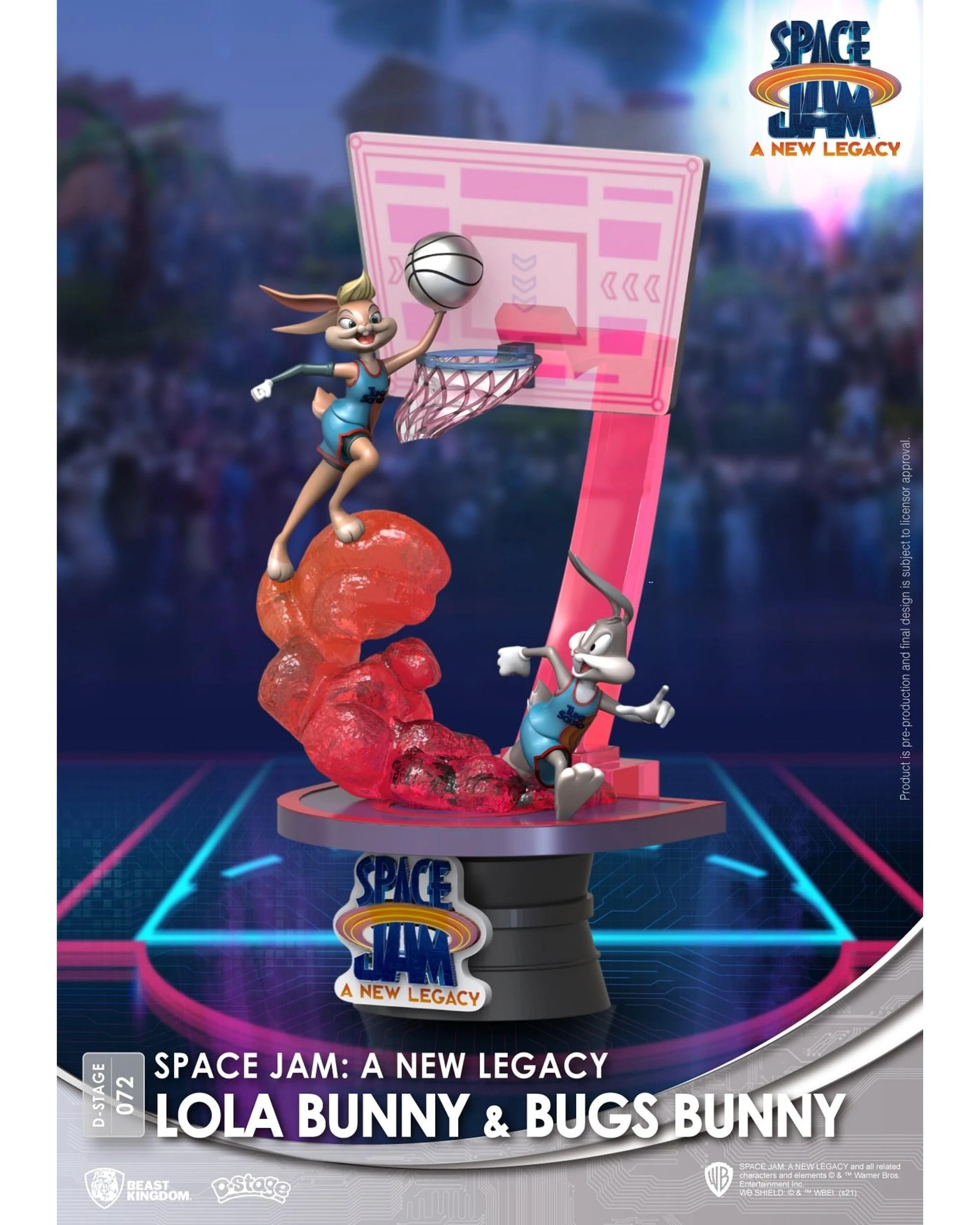 2 Beast Kingdom D-Stage Space Jam: A New Legacy Lola Bunny and Bugs Bunny Figure, 2 of 7