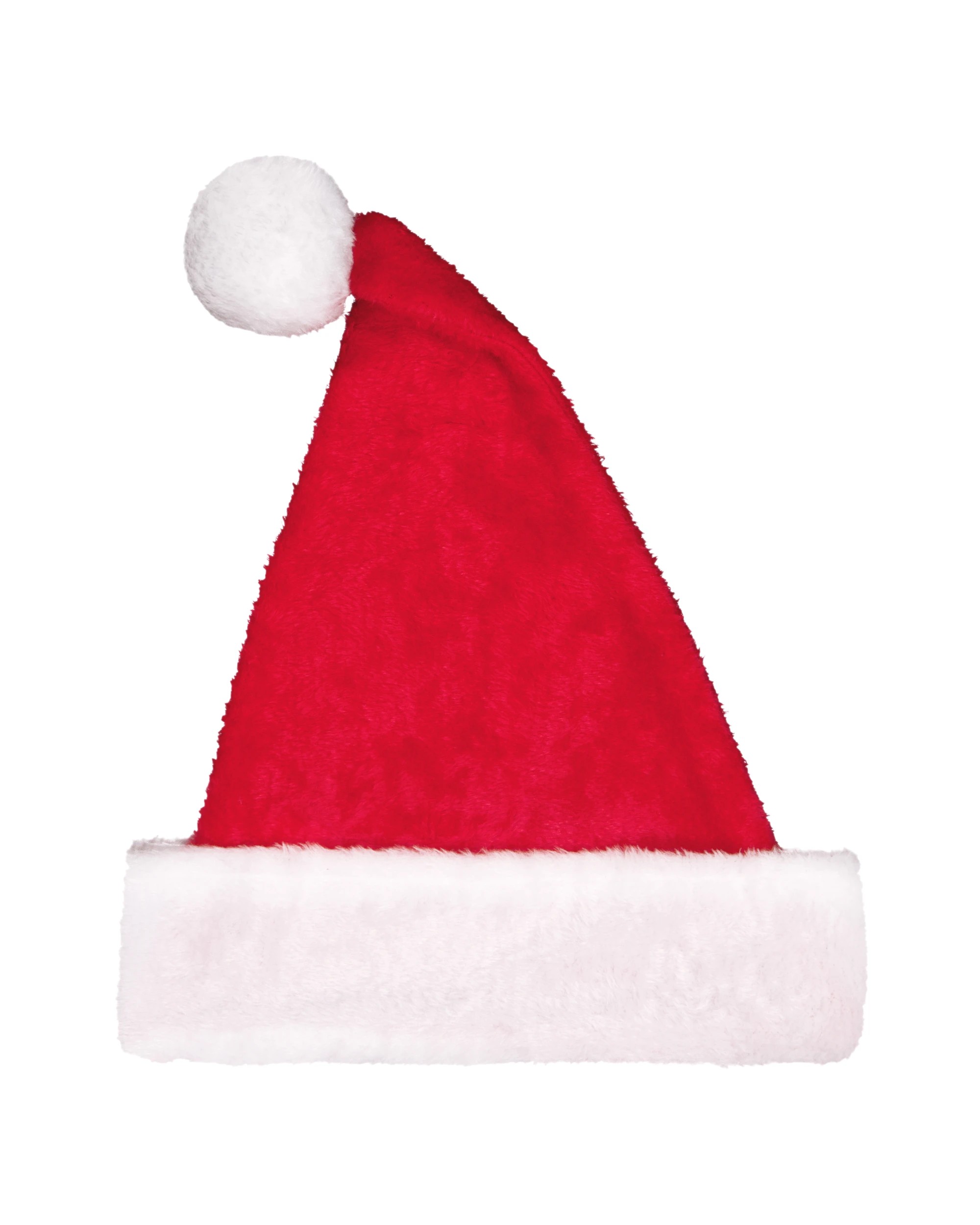 1 Plush Santa Hat, 1 of 4