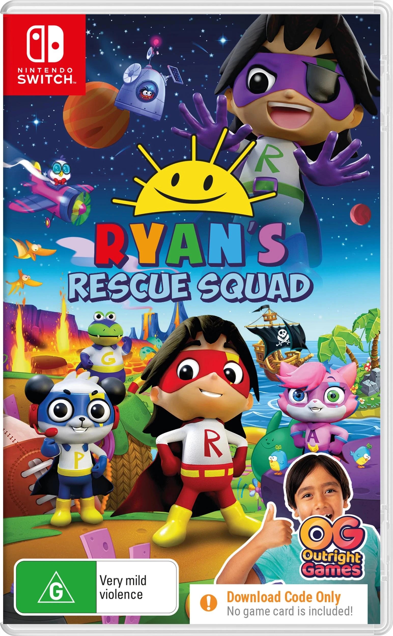 1 Ryans Rescue Squad (Code In Box) - Nintendo Switch, 1 of 3