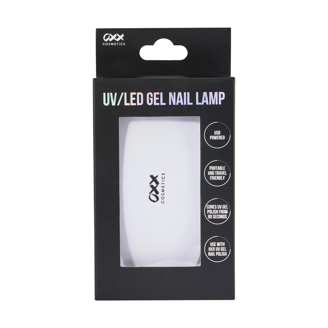 2 OXX Cosmetics UV/LED Gel Nail Lamp - White, 2 of 10