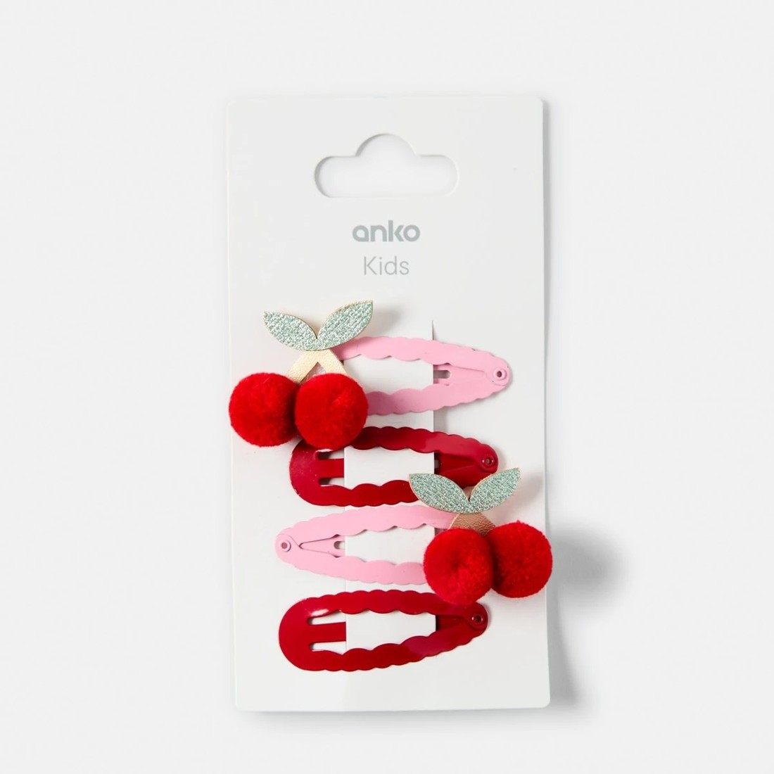 5 4 Pack Cherry Hair Clips, 5 of 5