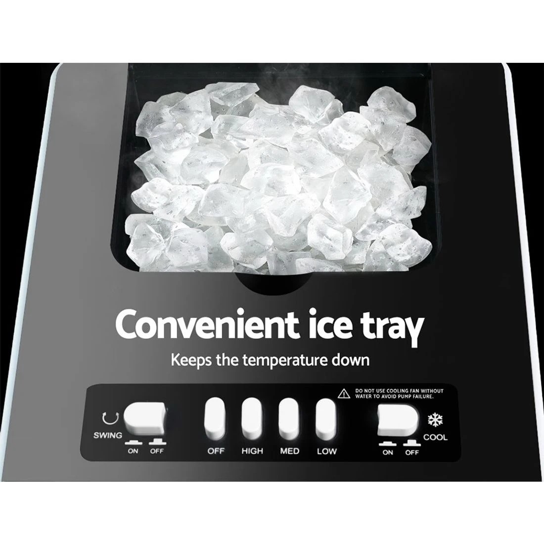 7 Devanti Evaporative Air Cooler Conditioner 6L - White, 7 of 7