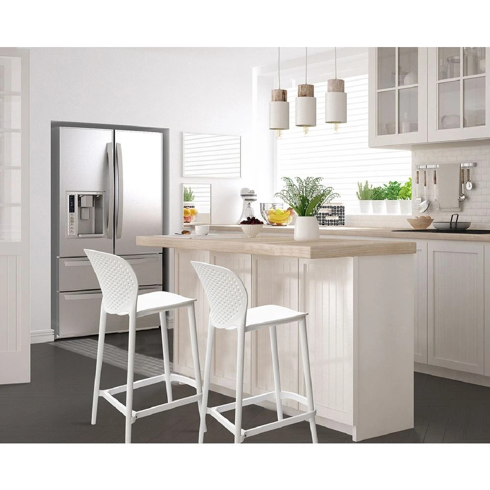 6 Otto Ringsted Stool White Visitor Chairs and Stools, 6 of 6