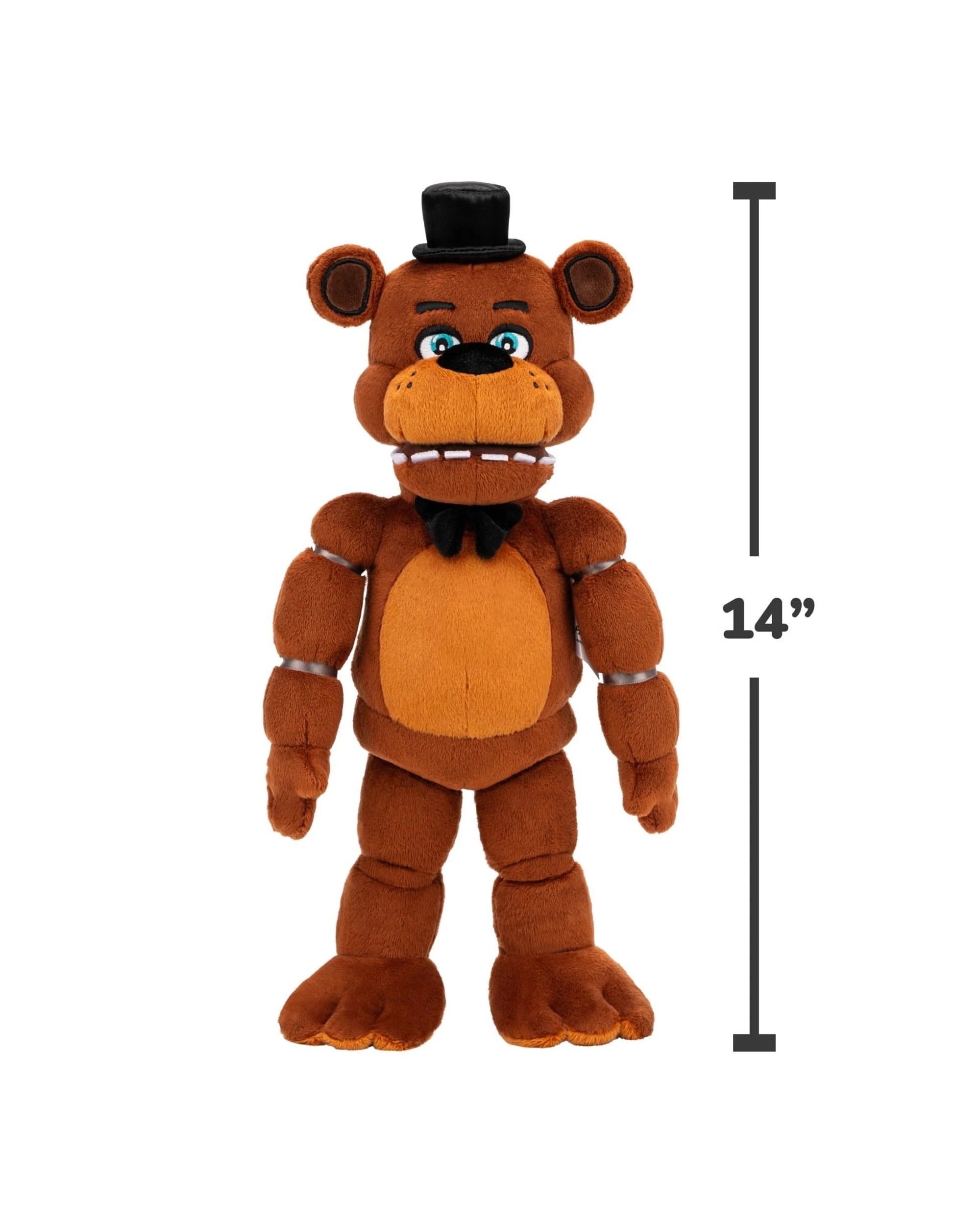 5 Five Nights At Freddy's Classic Freddy Poseable 14 inch Plush with Sound, 5 of 5