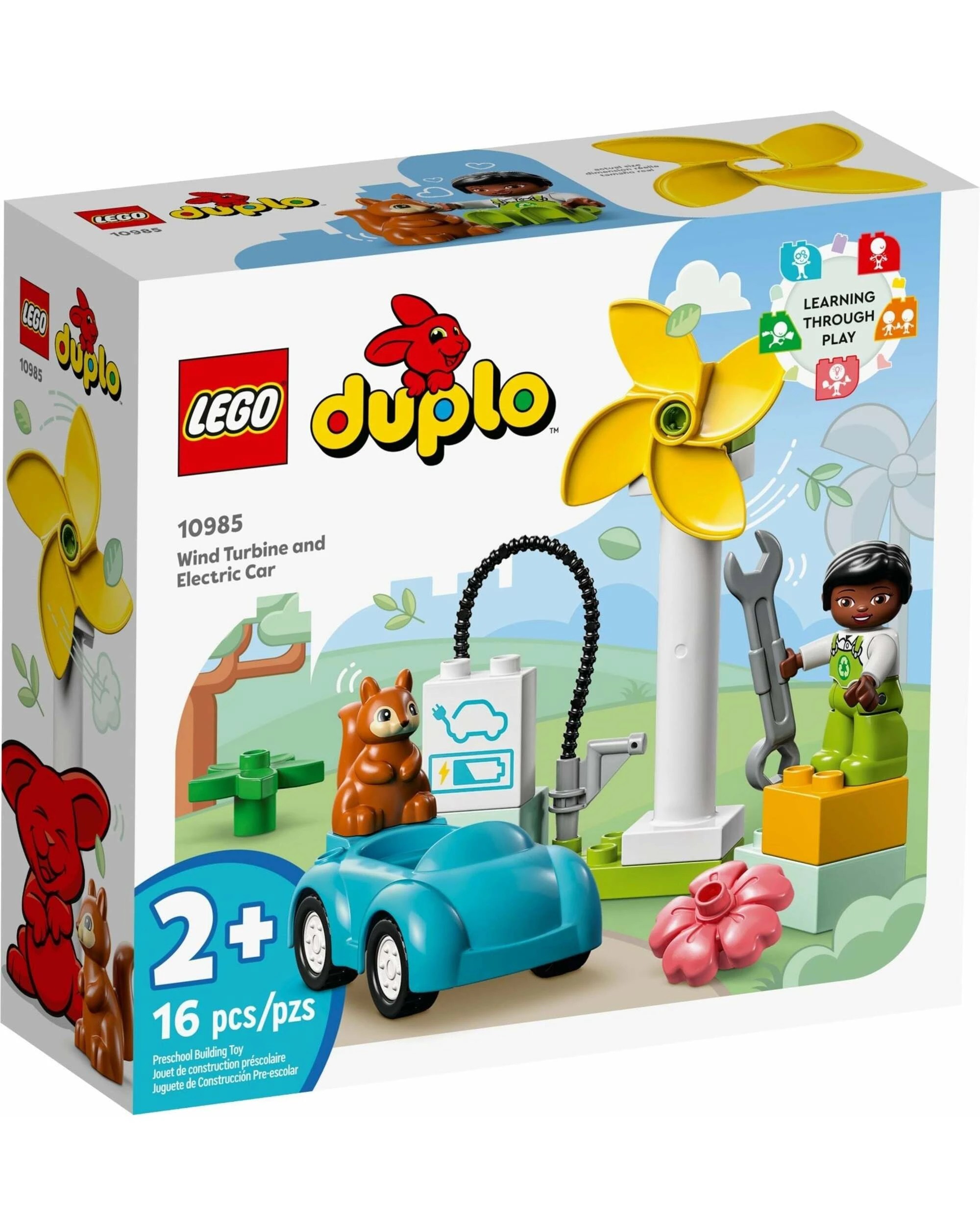 1 LEGO DUPLO 10984 Wind Turbine and Electric Car, 1 of 5
