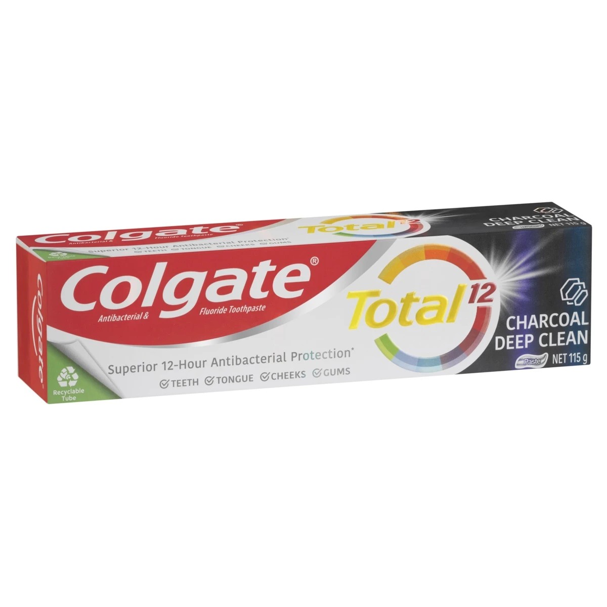 1 Colgate Total Active Prevention Deep Clean with Charcoal Toothpaste, 1 of 10