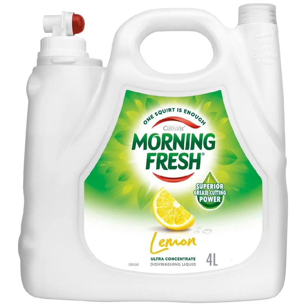 1 Morning Fresh Dishwashing Liquid Lemon 4L, 1 of 1