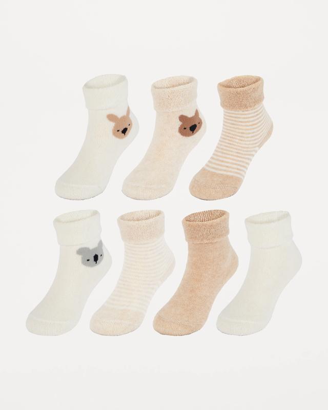 7 Pack Cotton Terry S