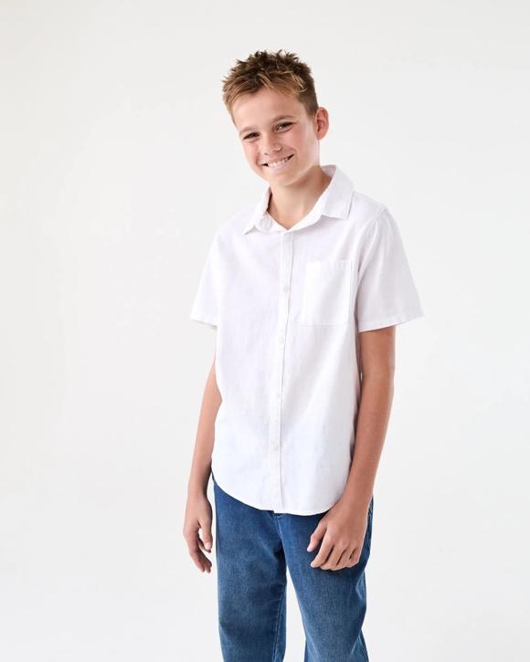 Short Sleeve Linen Shirt
