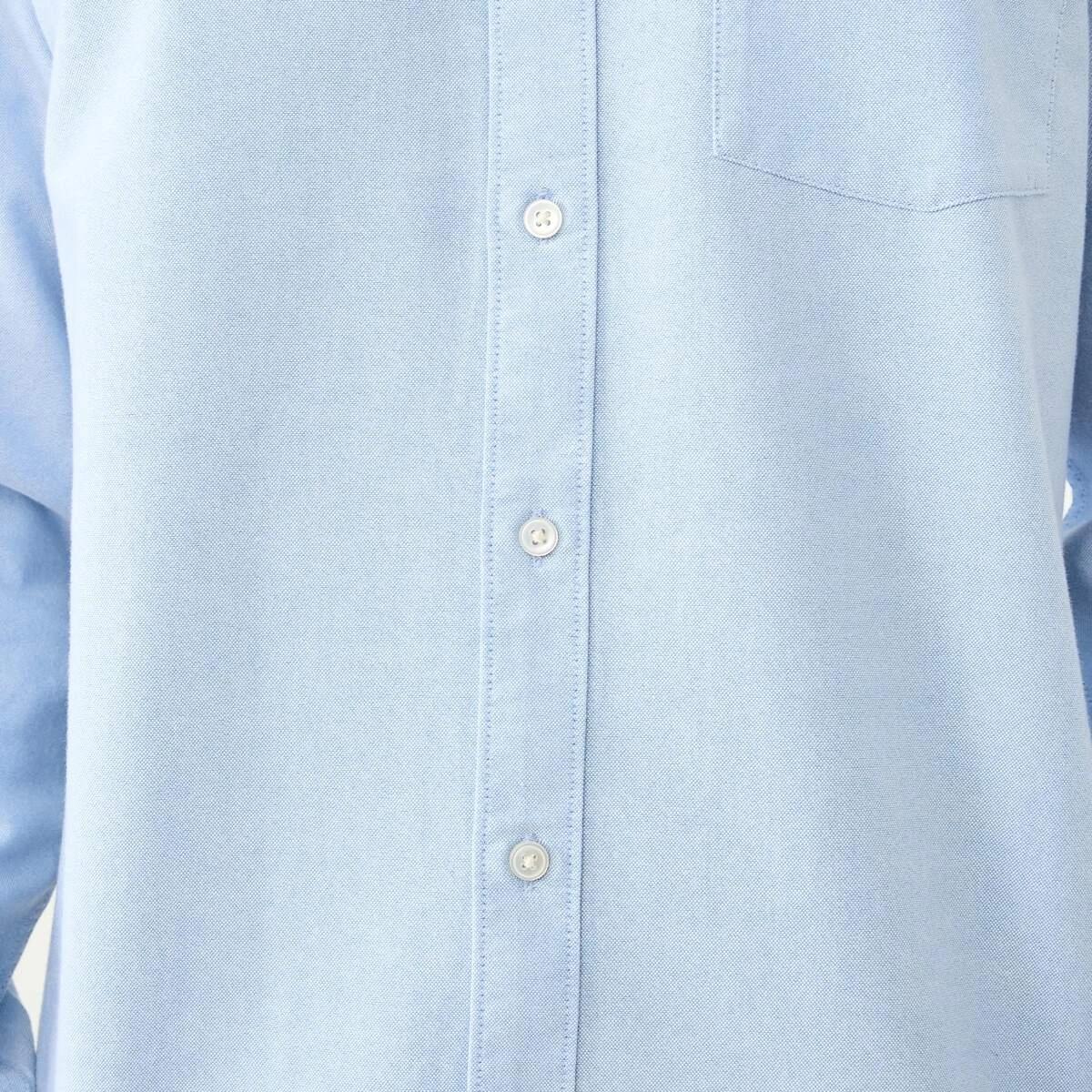 6 Long Sleeve Oxford Shirt LIGHT BLUE, 6 of 7