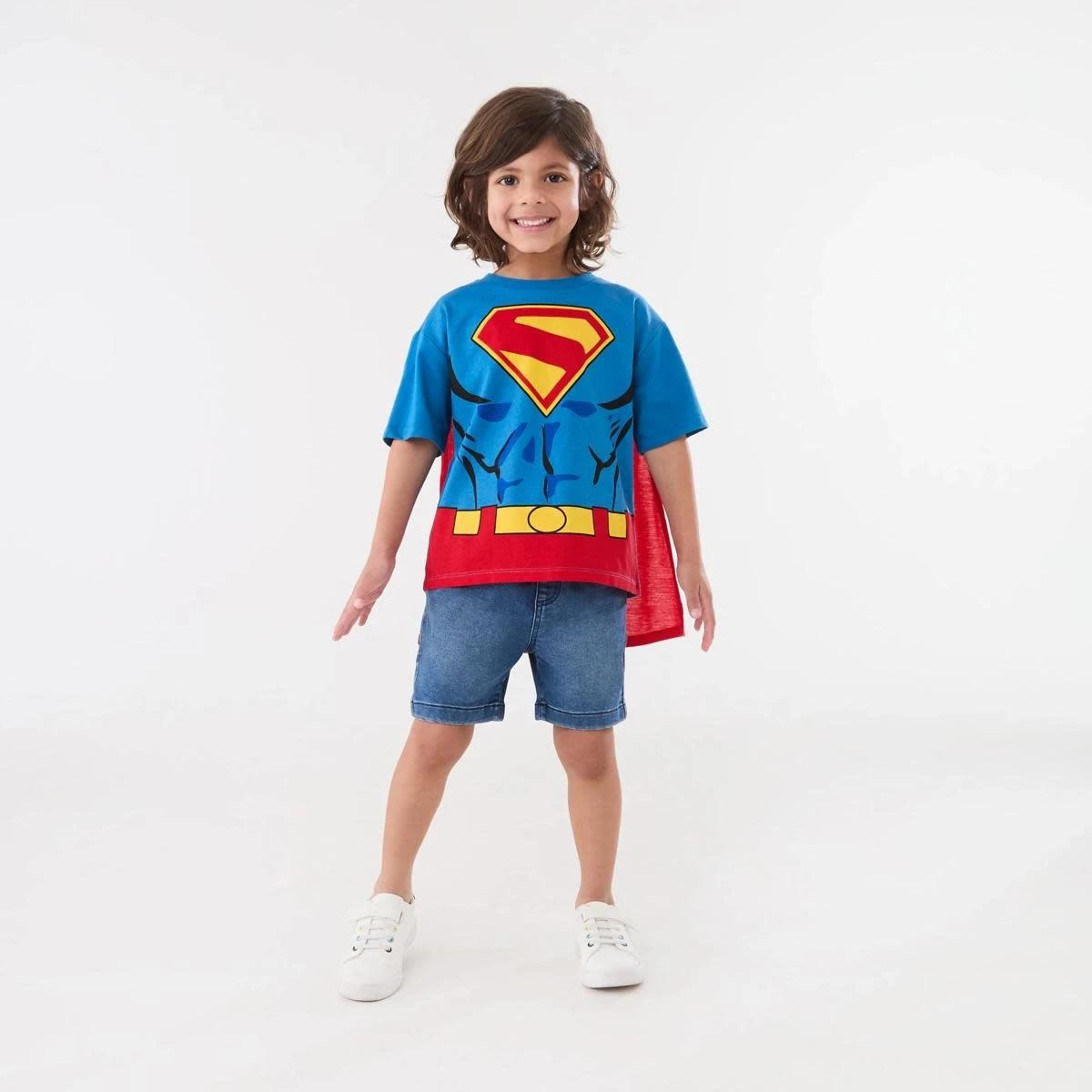 6 Superman License Character Cape T-shirt SUPERMAN, 6 of 8