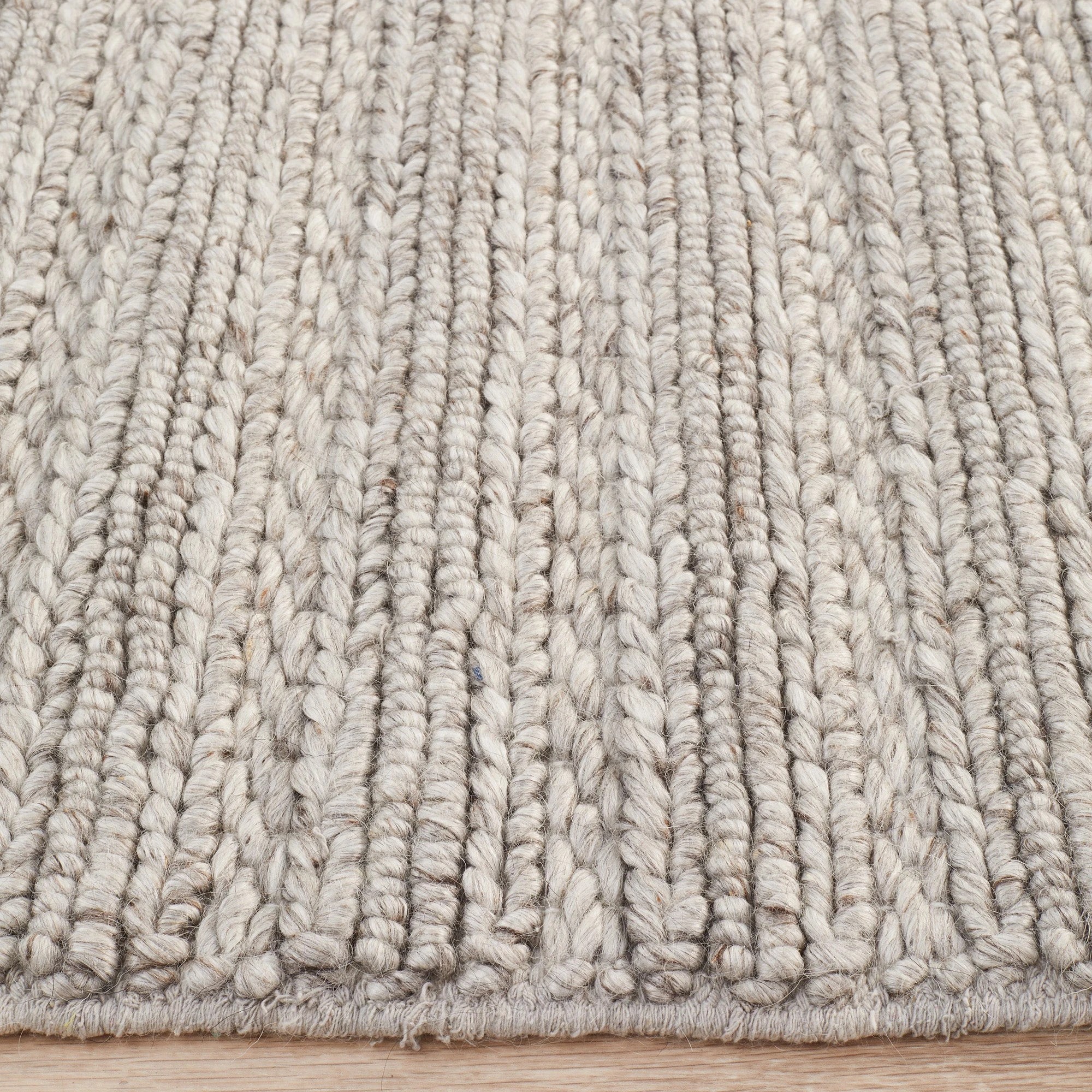 5 Common Ground Rugs Meadow 801 280x190cm - Large Floor Rug - Grey, 5 of 7