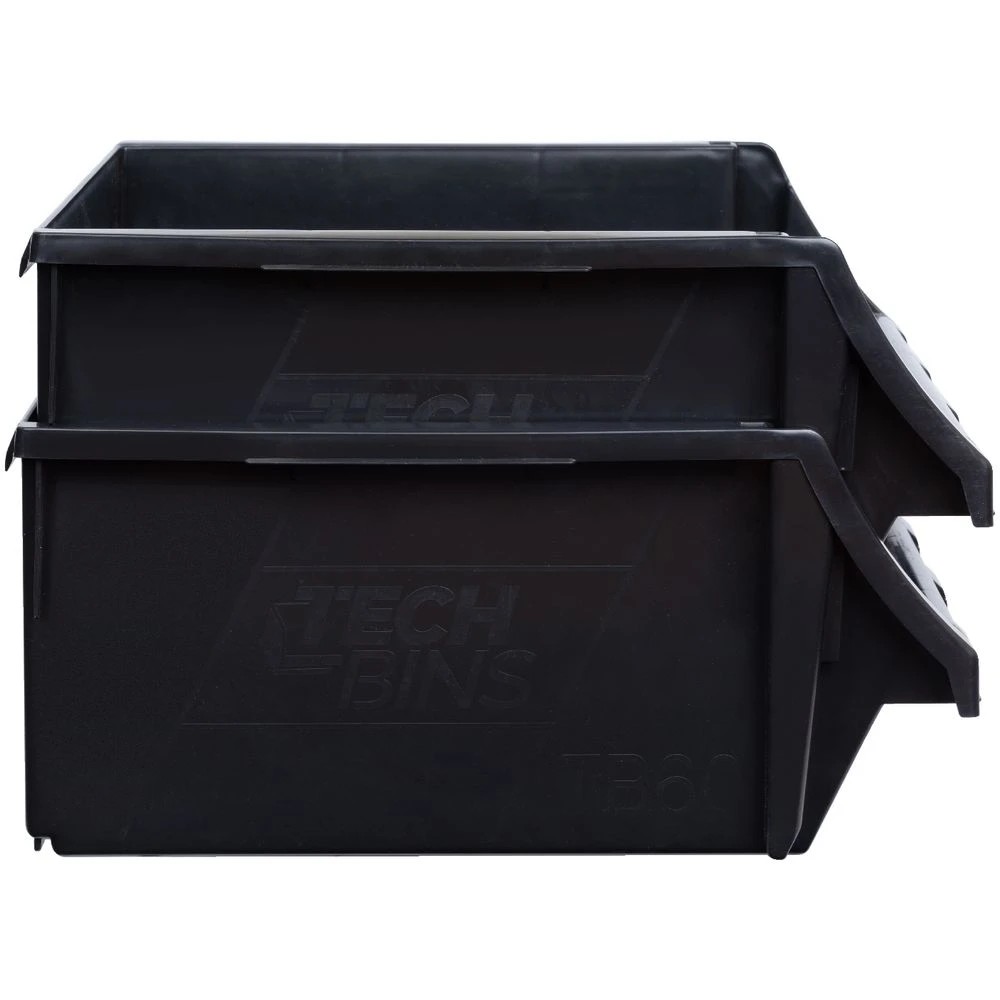 6 Wall Tech Bin 24L Black, 6 of 10