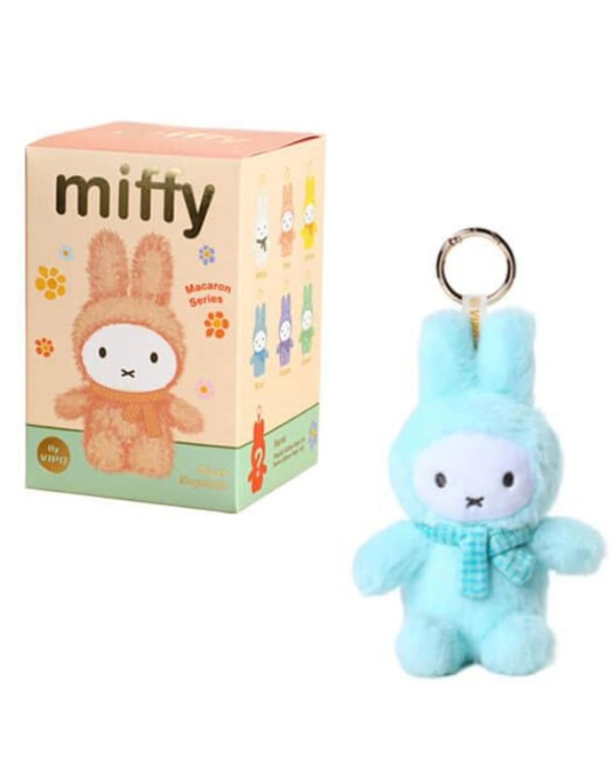 1 Miffy Sitting Plush Keychain Blind Box, 1 of 5