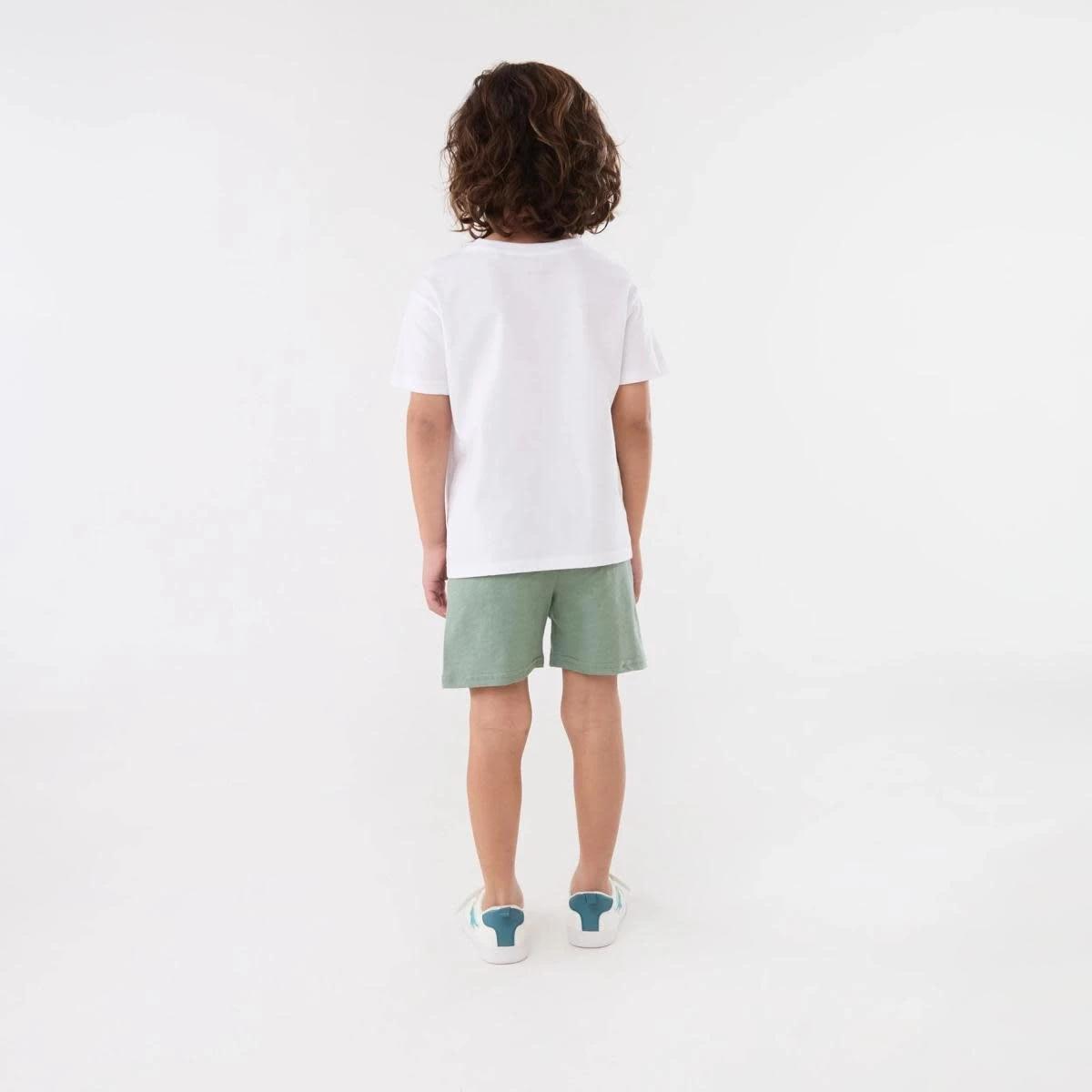 5 Cotton Knit Shorts CHINOIS GREEN, 5 of 5