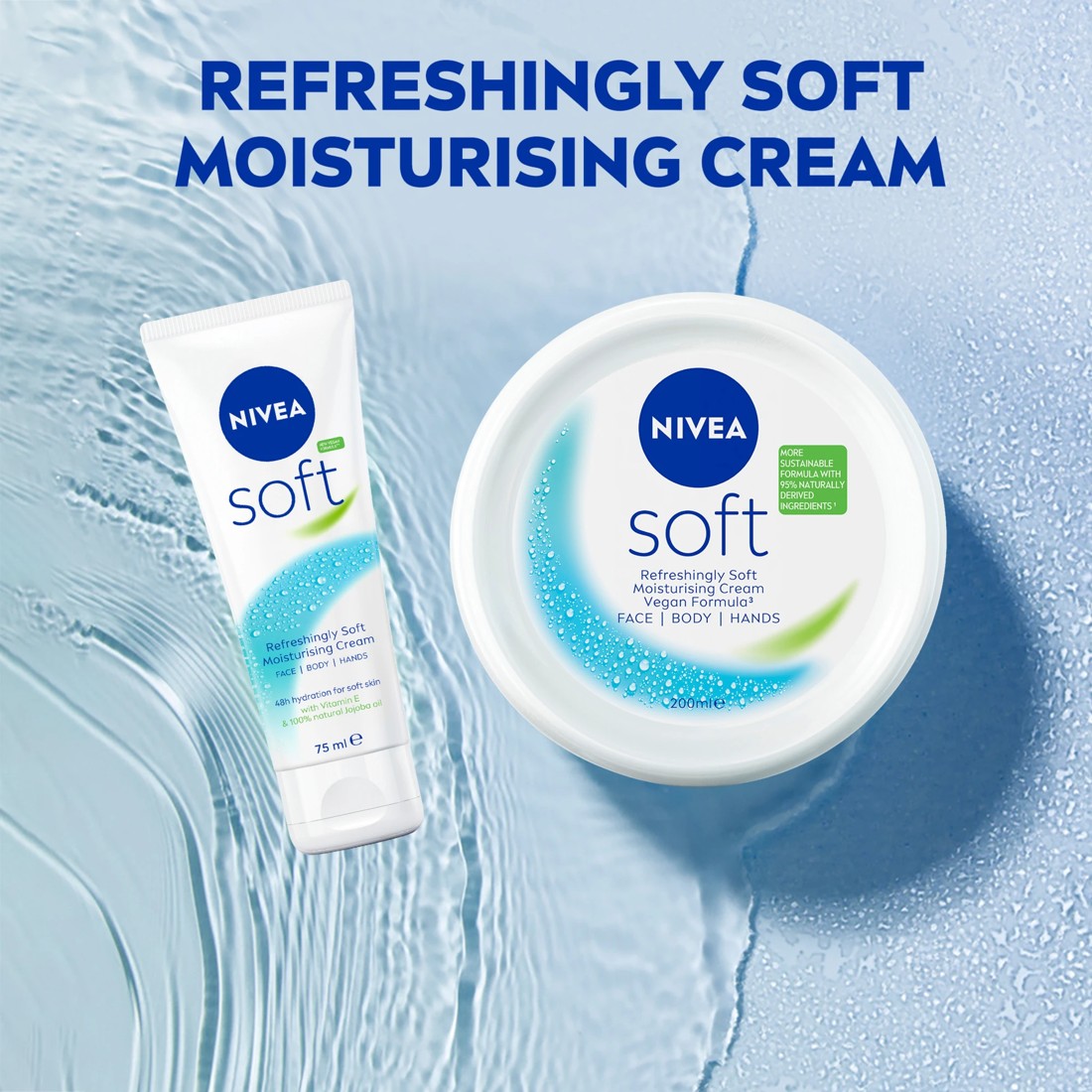 8 Nivea Soft Moisturising Cream 200ml - Vitamin E & Jojoba Oil, 8 of 10