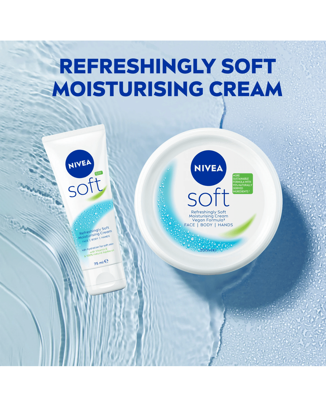 8 Nivea Soft Moisturising Cream 200ml - Vitamin E & Jojoba Oil, 8 of 10