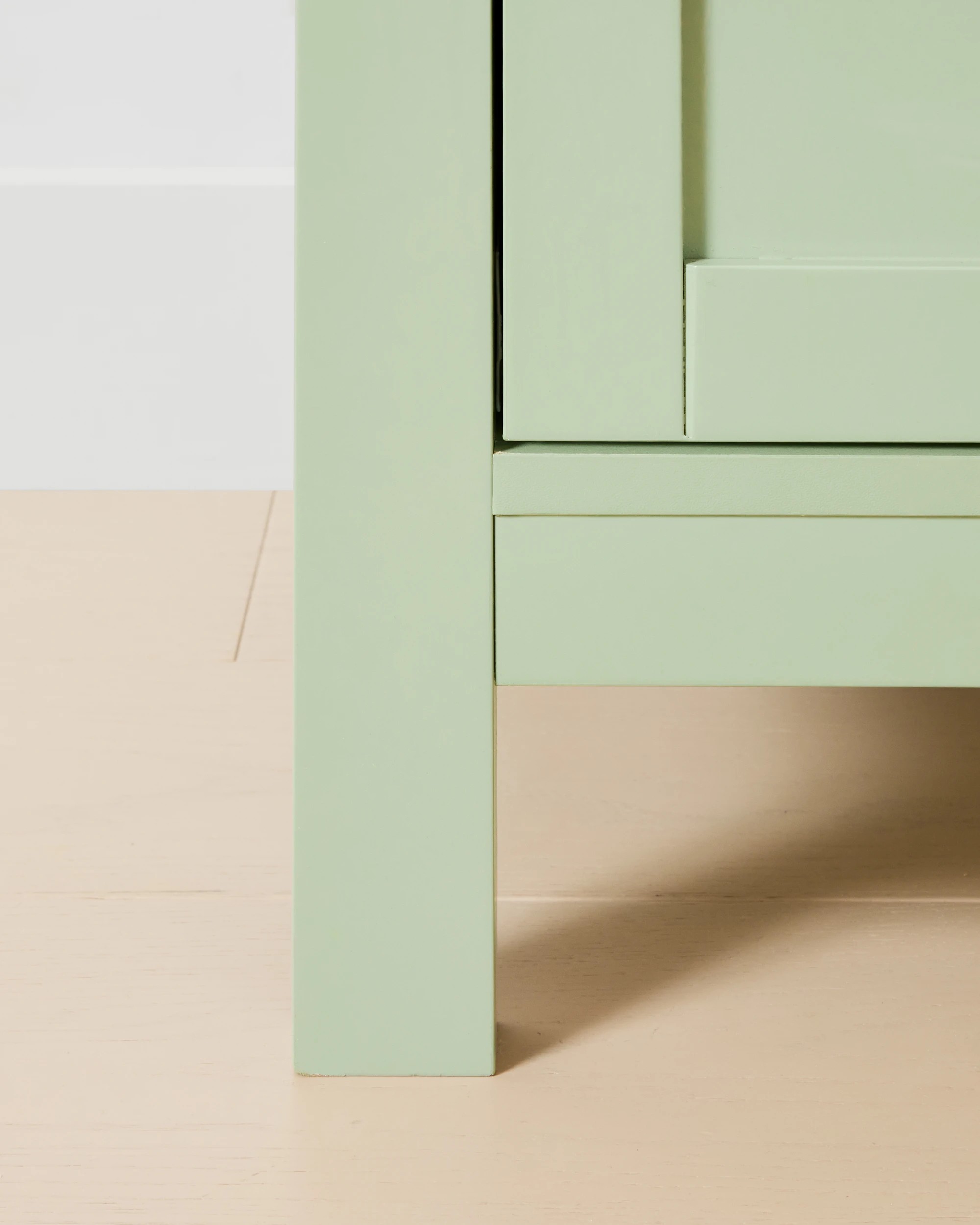 8 Camille 3 Drawer Bedside Table - Sage, 8 of 9