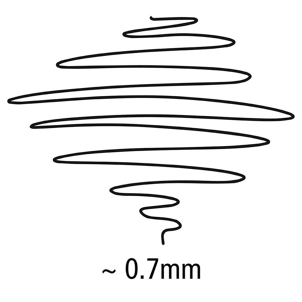 4 Staedtler Pigment Liner 0.7mm Black, 4 of 4