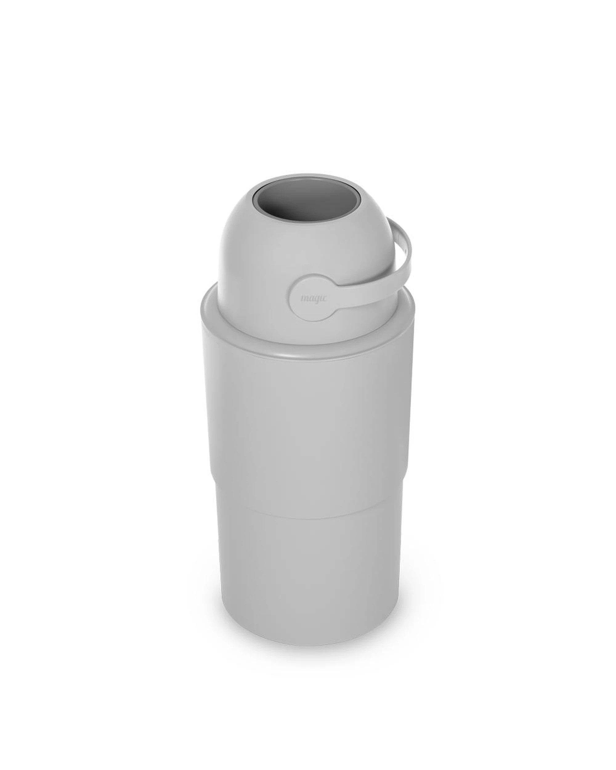 4 Magic Heka L - Telescopic Nappy Bin - White, 4 of 7
