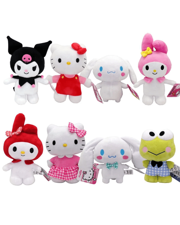 20cm Hello Kitty Plush Toy - Assorted
