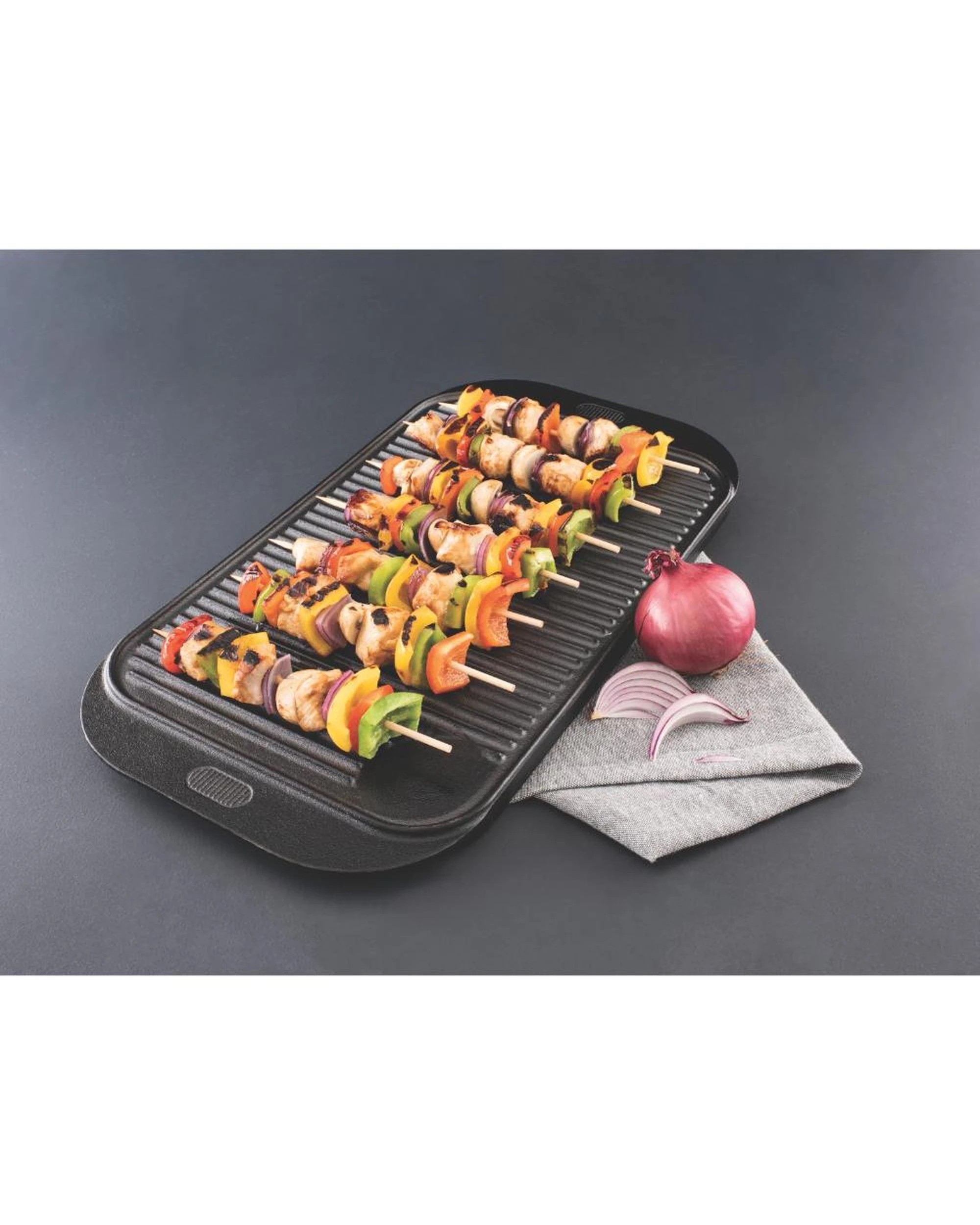2 Pyrolux Pyrocast 44 x 27cm Rectangle Grill Tray  Set of 2, 2 of 2