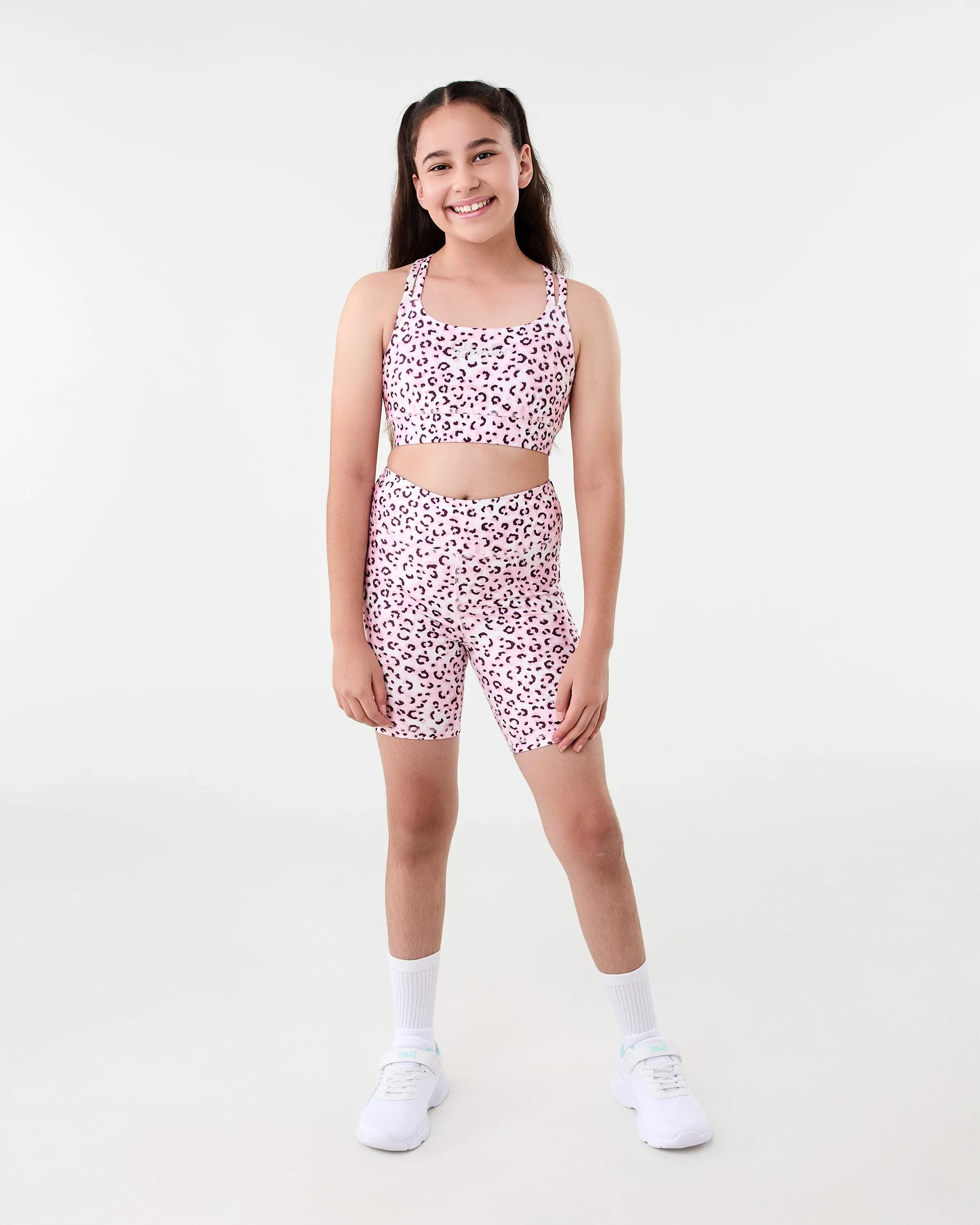 4 Everlast Kids Bike Shorts Cheetah, 4 of 5