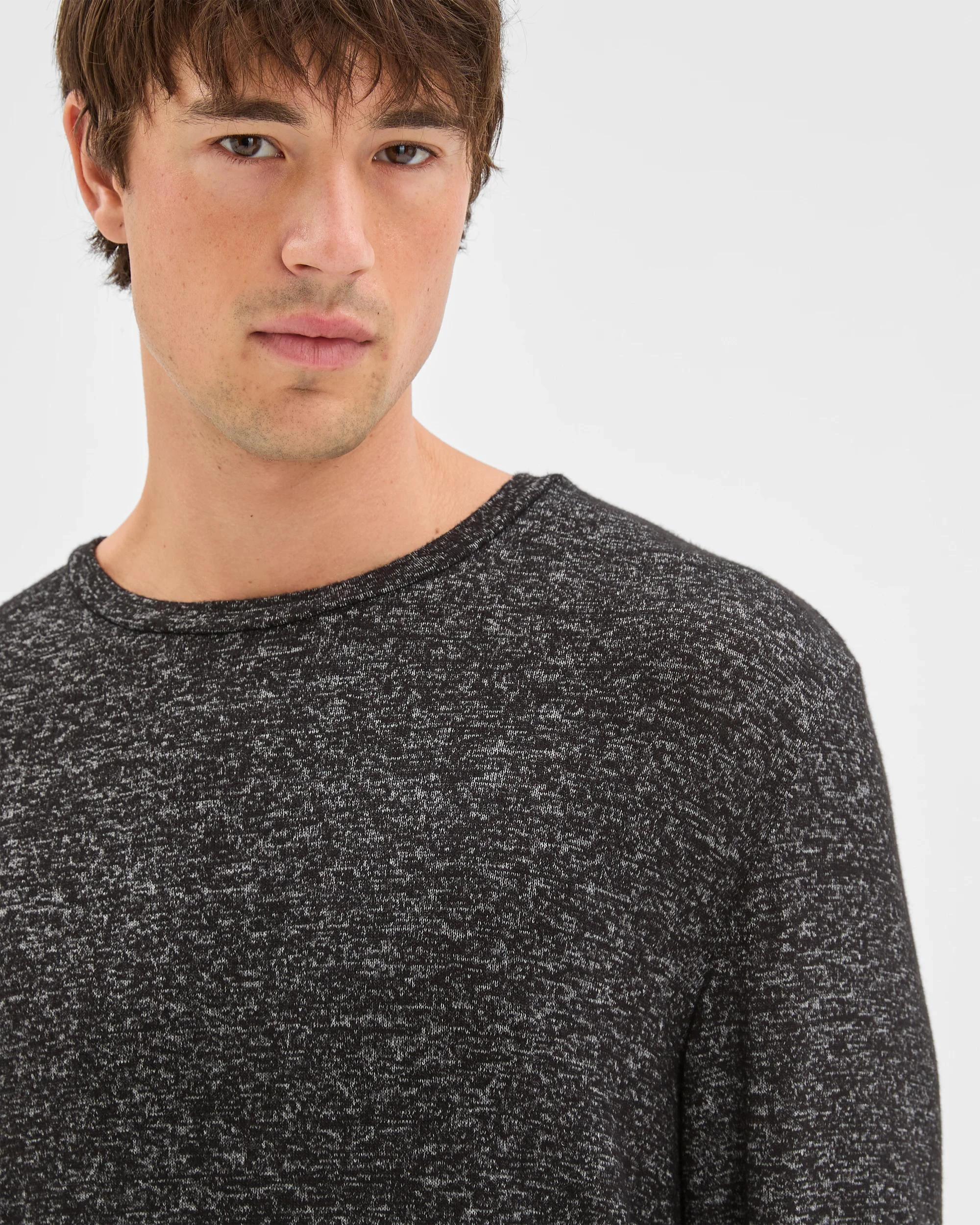 5 Maxx Cozy Long Sleeve Sleep Top BLACK, 5 of 8