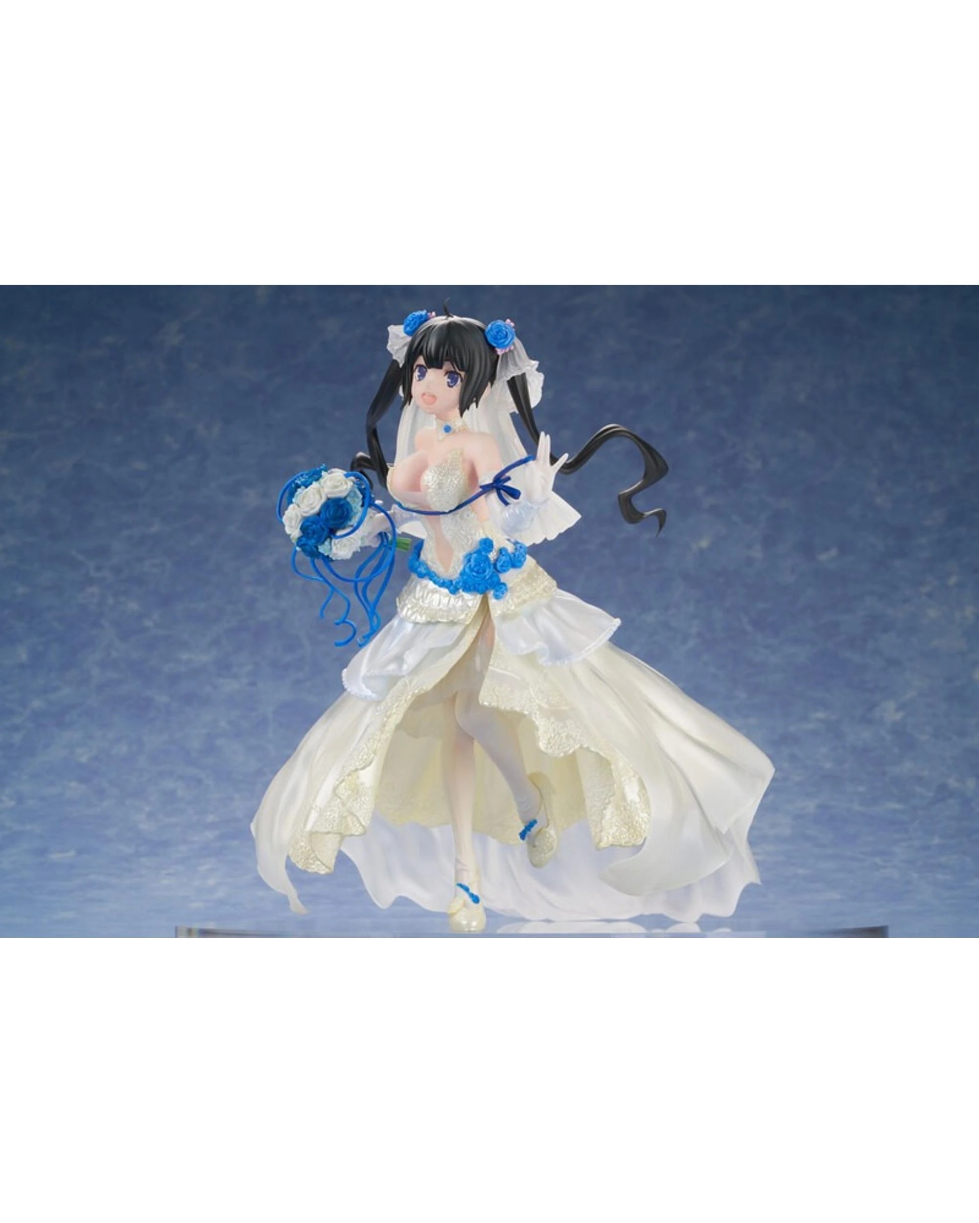 5 FuRyu Is It Wrong to Try to Pick Up Girls in a Dungeon IV Hestia Wedding Dress 1/7 Scale Figure, 5 of 10