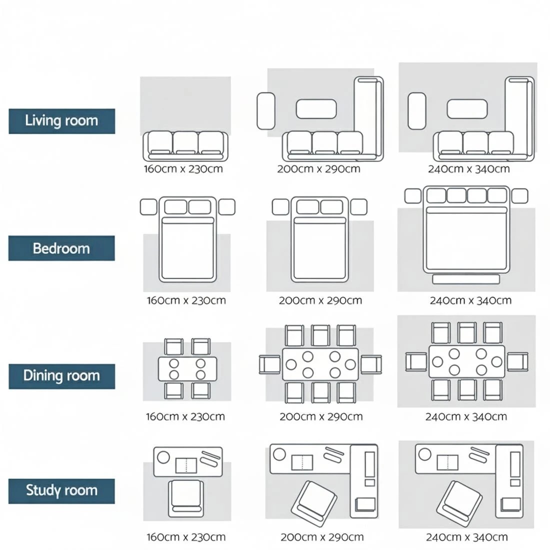 9 Artiss Washable Floor Rug 160X230cm Large Geometric Area Rug Modern Floor Carpet - Multi, 9 of 9