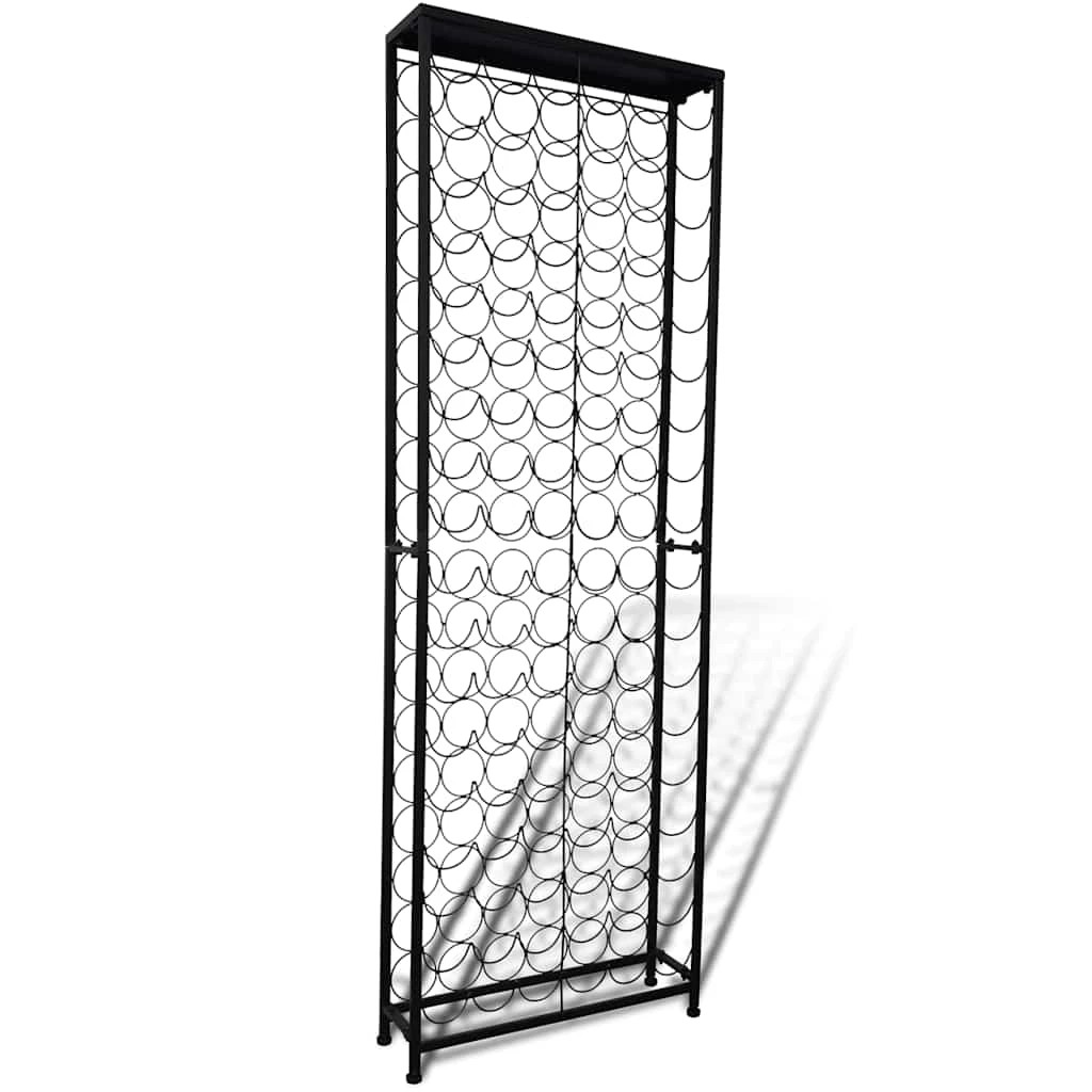 2 Vidaxl Wine Rack Bottle Holder - Black, 2 of 7