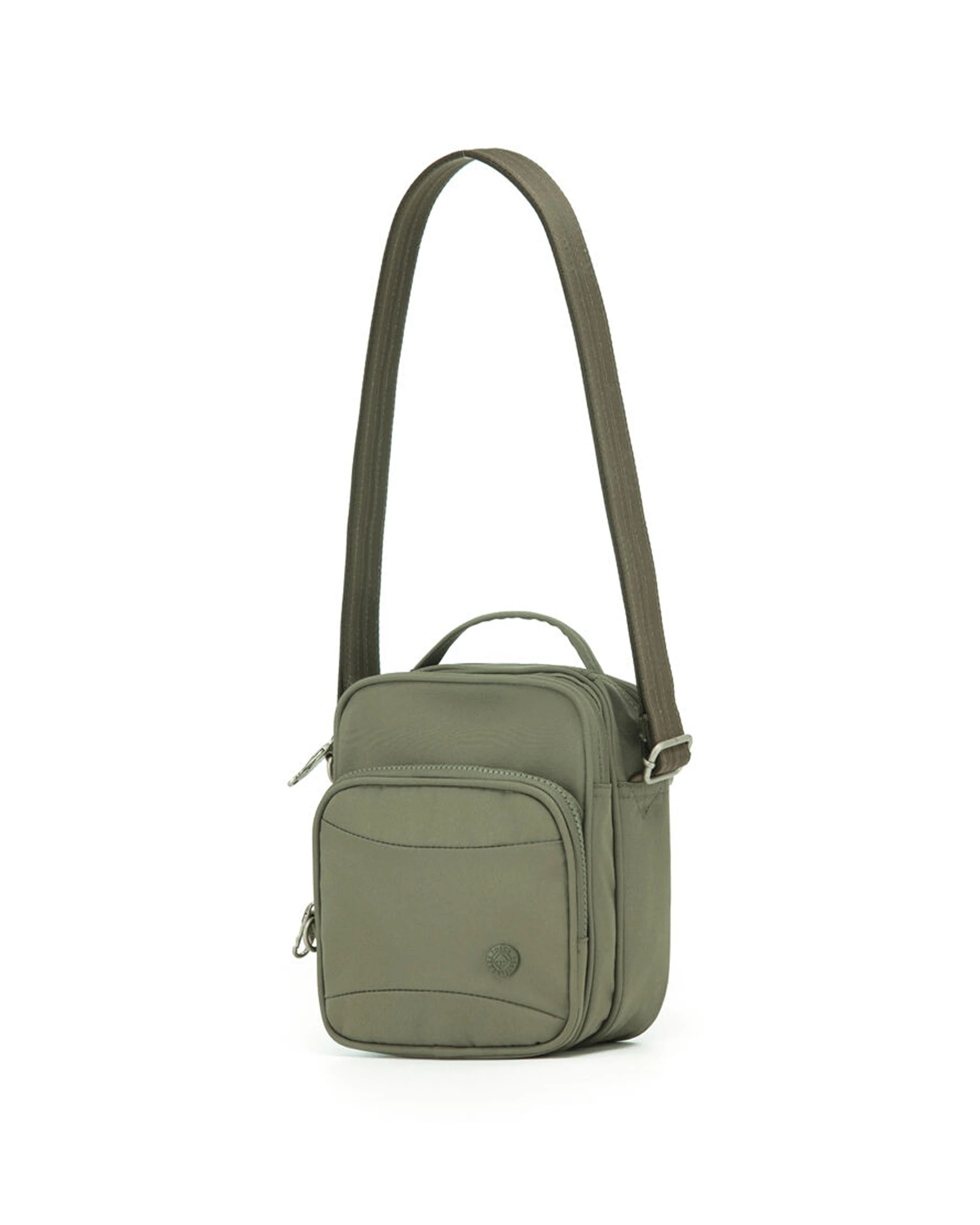 1 Tosca Anti-Theft Rfid Blocking Shoulder Travel Bag - Green, 1 of 3