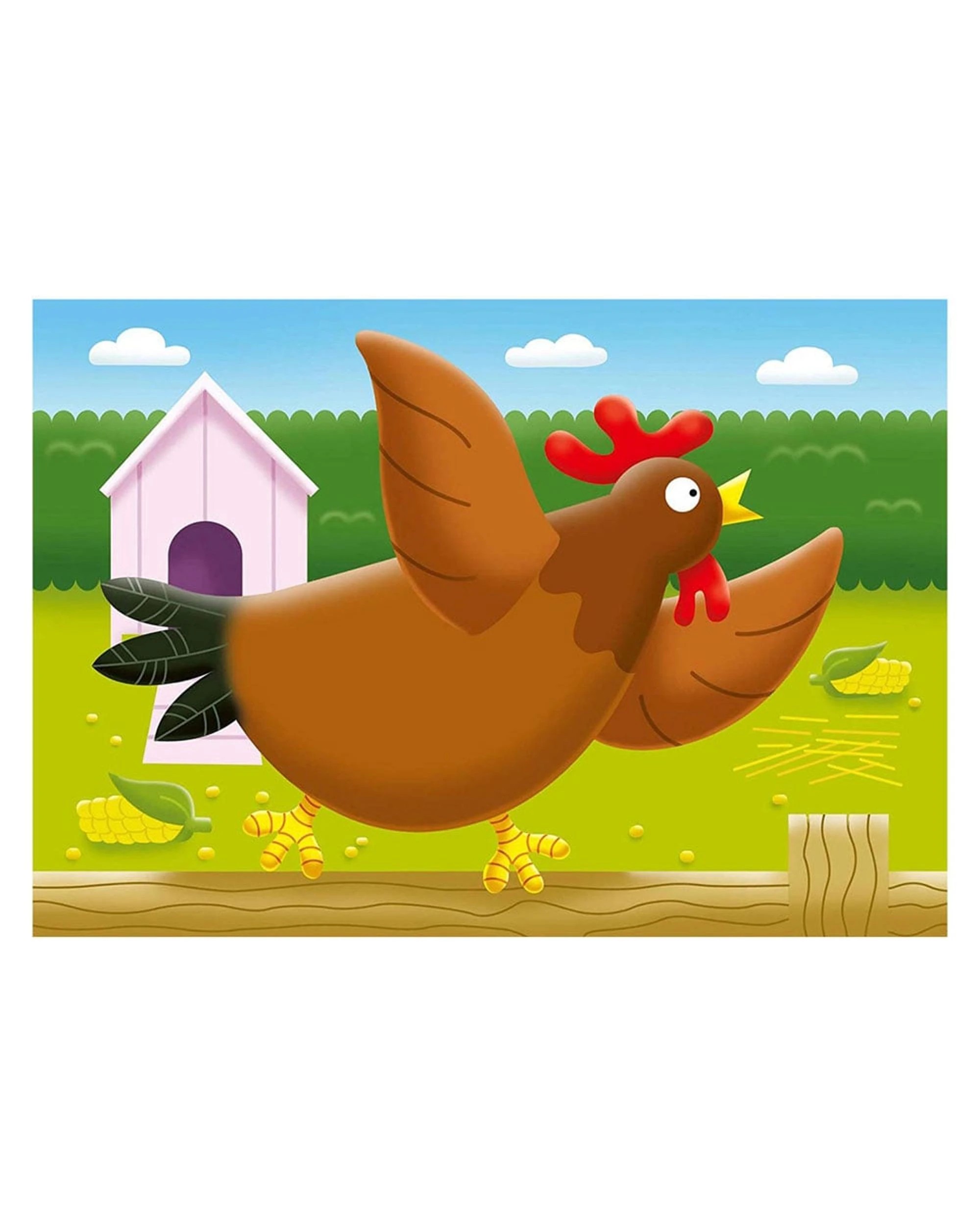4 Ravensburger My First Puzzle On the Farm 2, 3, 4 and 5 Piece Jigsaw Puzzles, 4 of 5