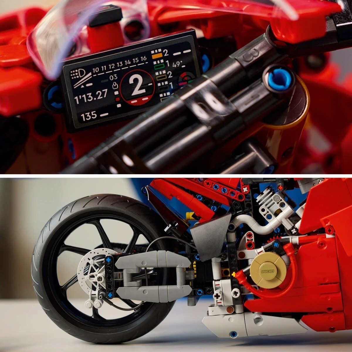 10 LEGO Technic Ducati Panigale V4 S Motorcycle 42202, 10 of 11